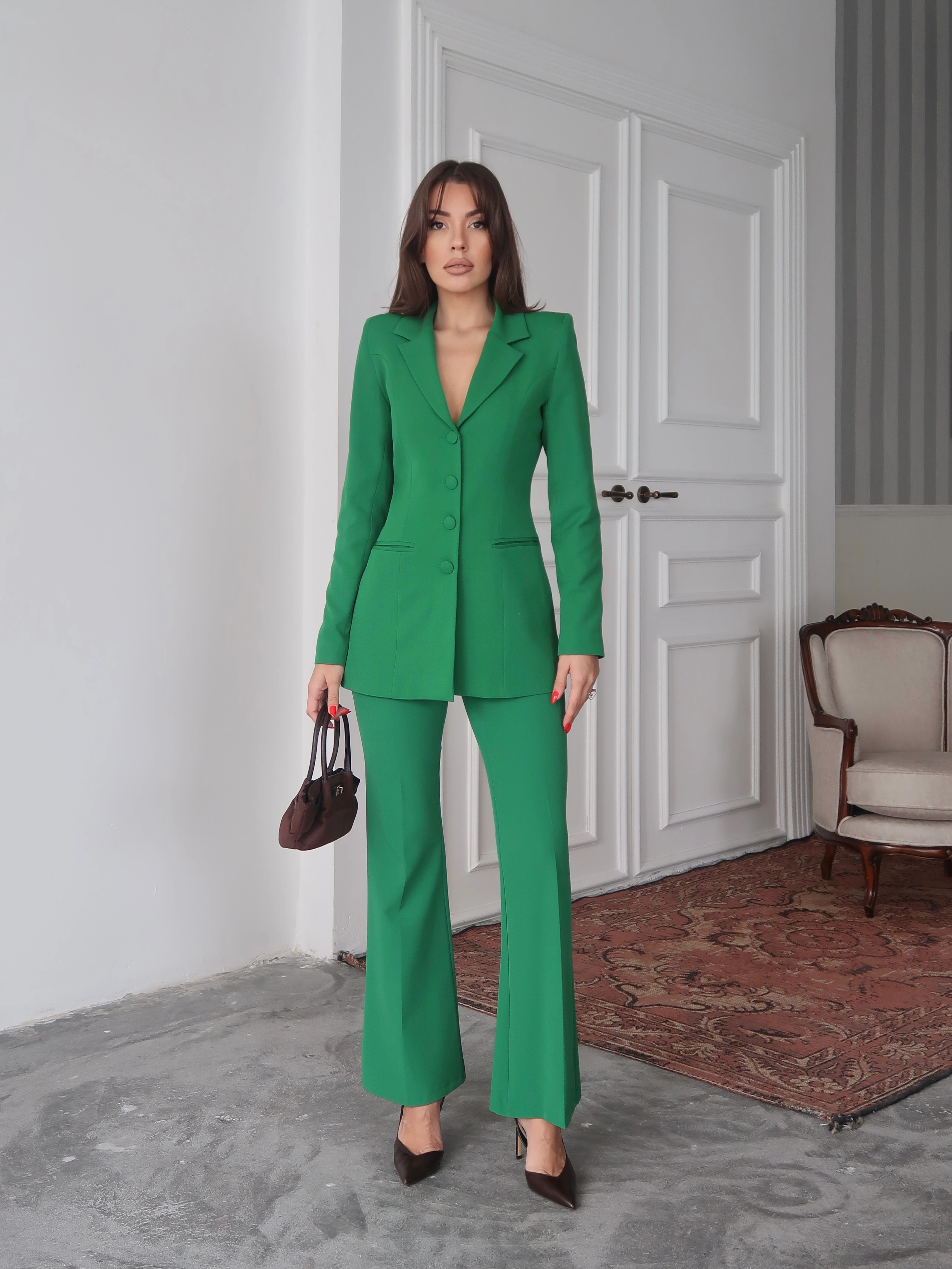 Gina Sculpt Takım Yeşil