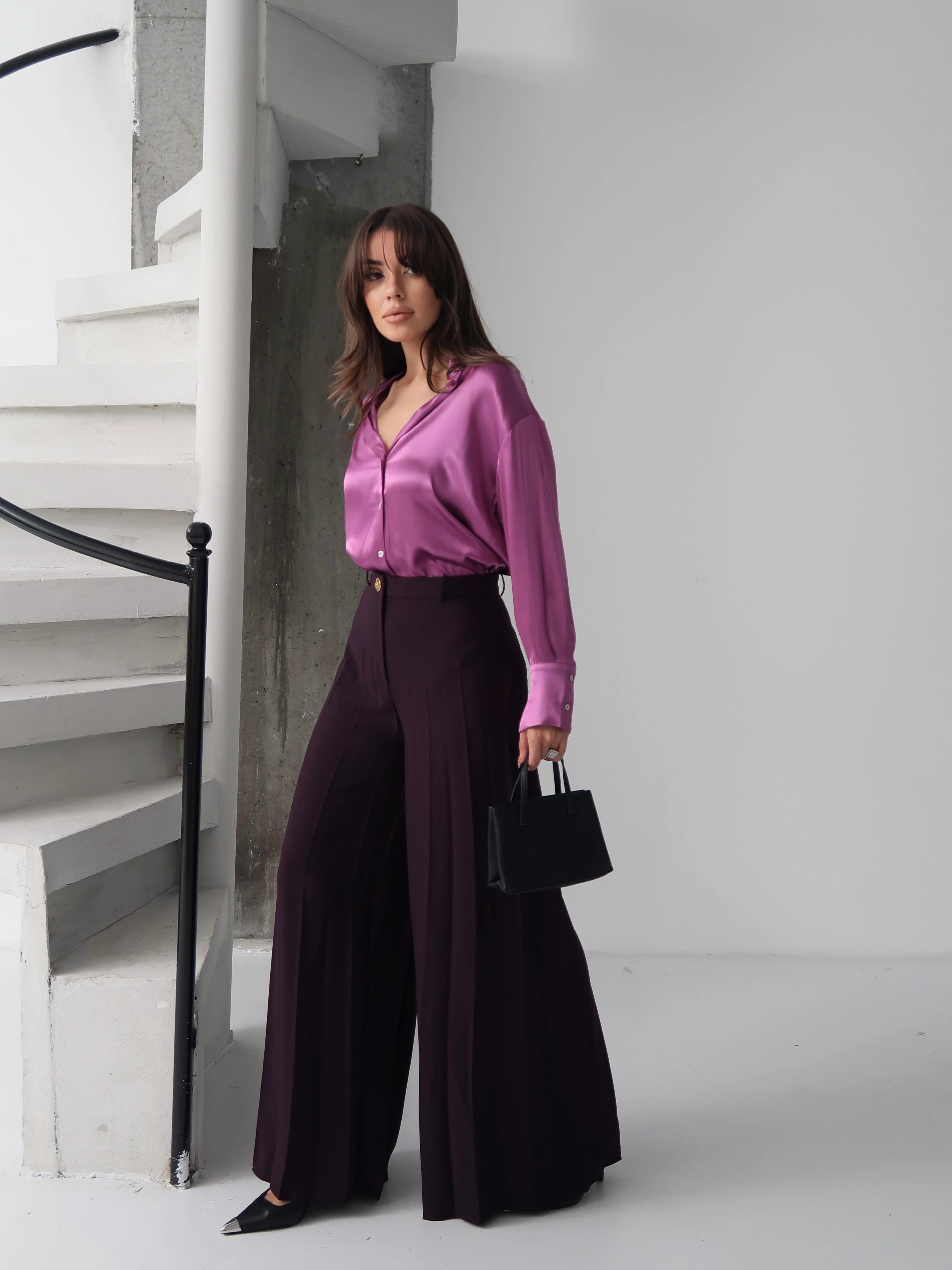 Mor Piliseli Pantolon