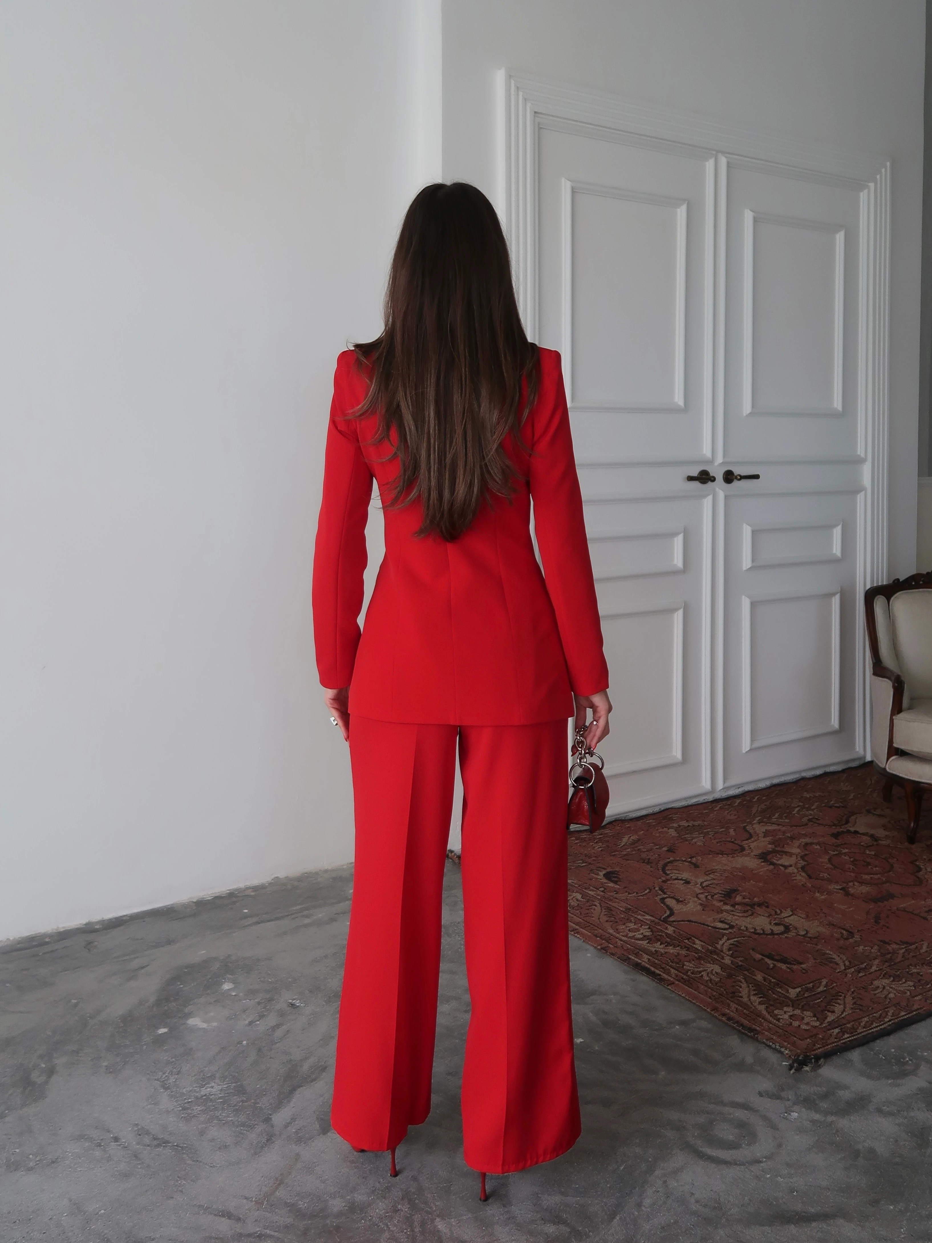 Gina Sculpt Takım Kırmızı