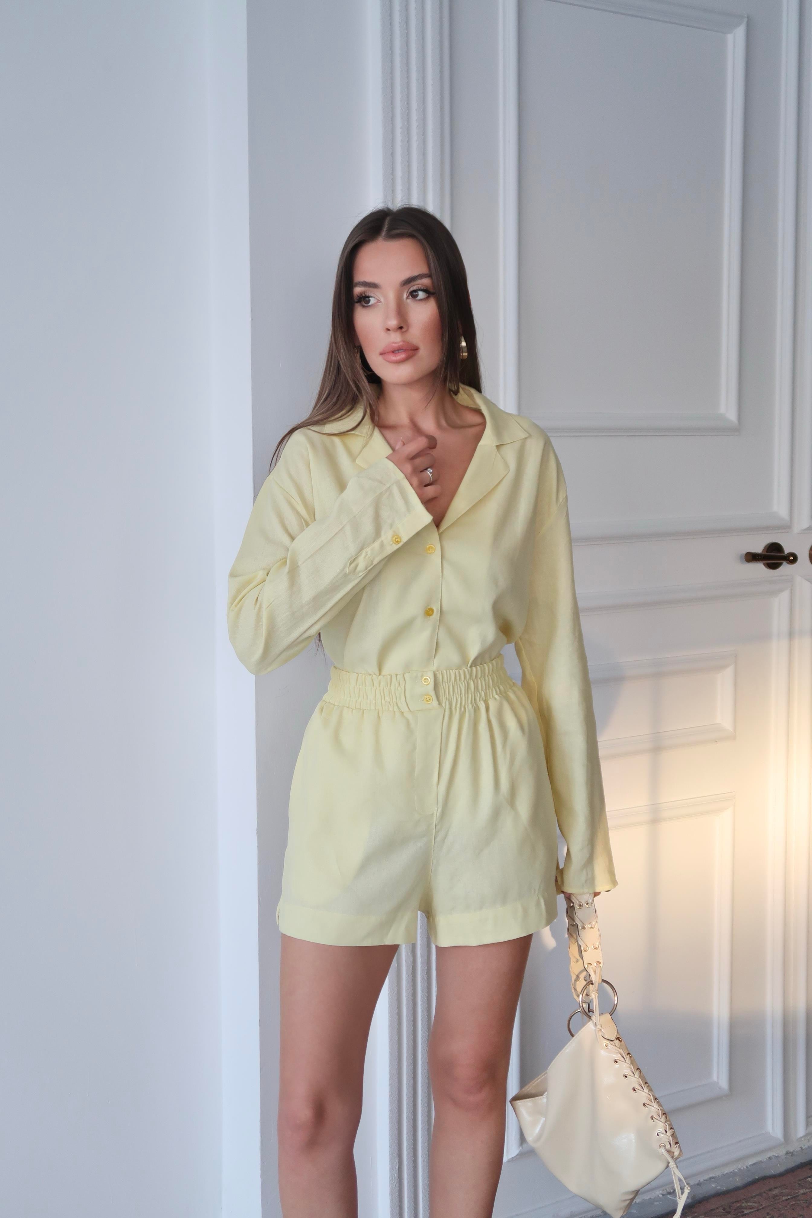 Sophia Keten Takım Sarı