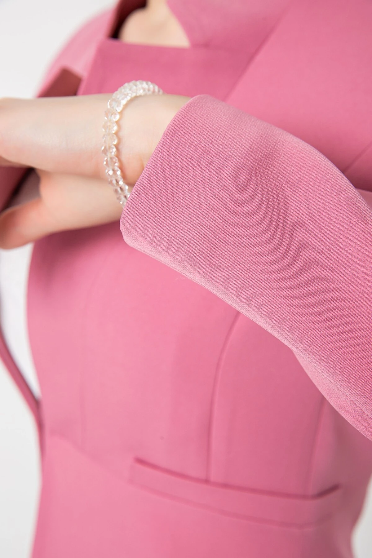 Ağraflı Uzun Boy Klasik Ceket