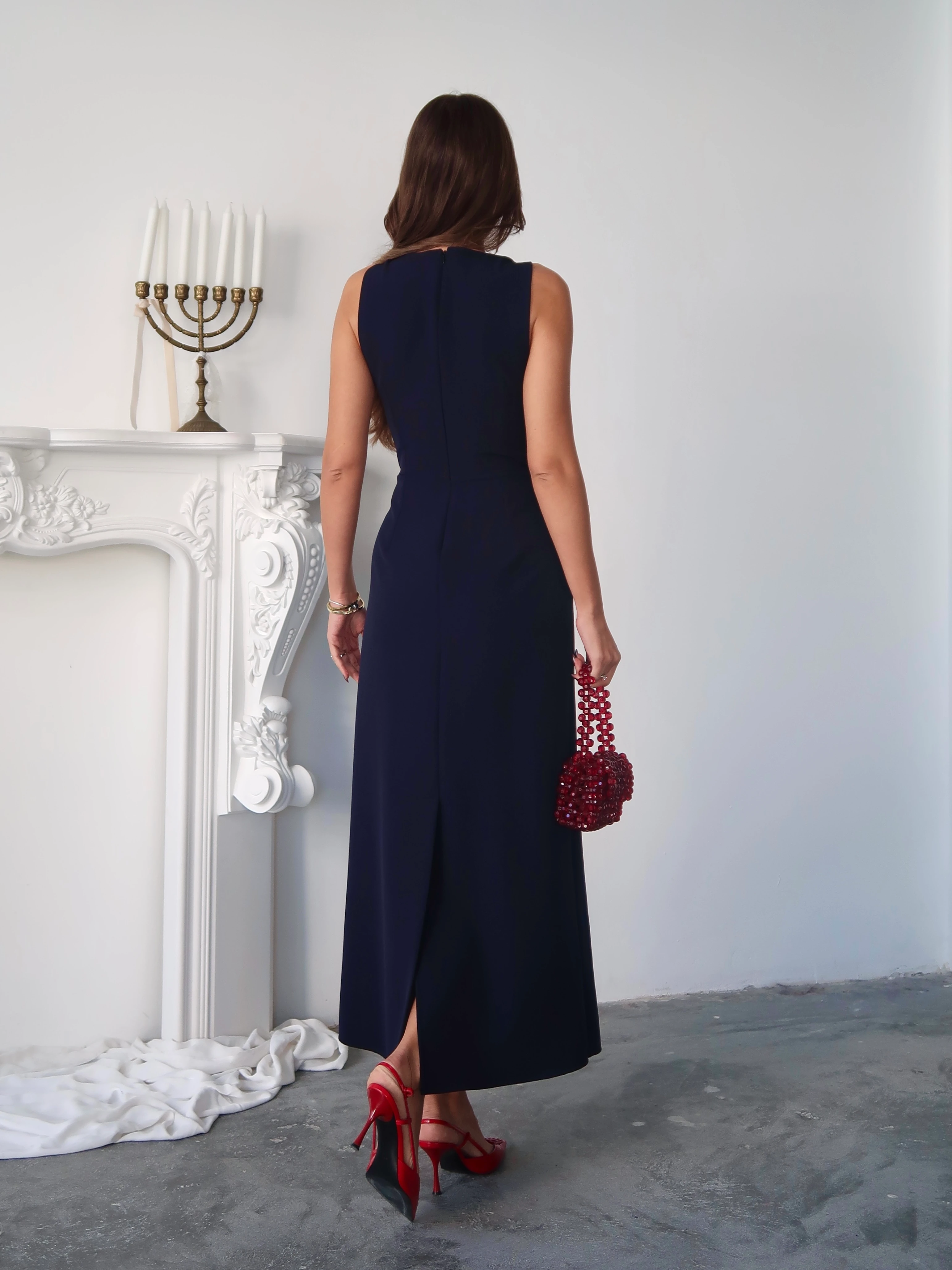 Donna Elbise Lacivert