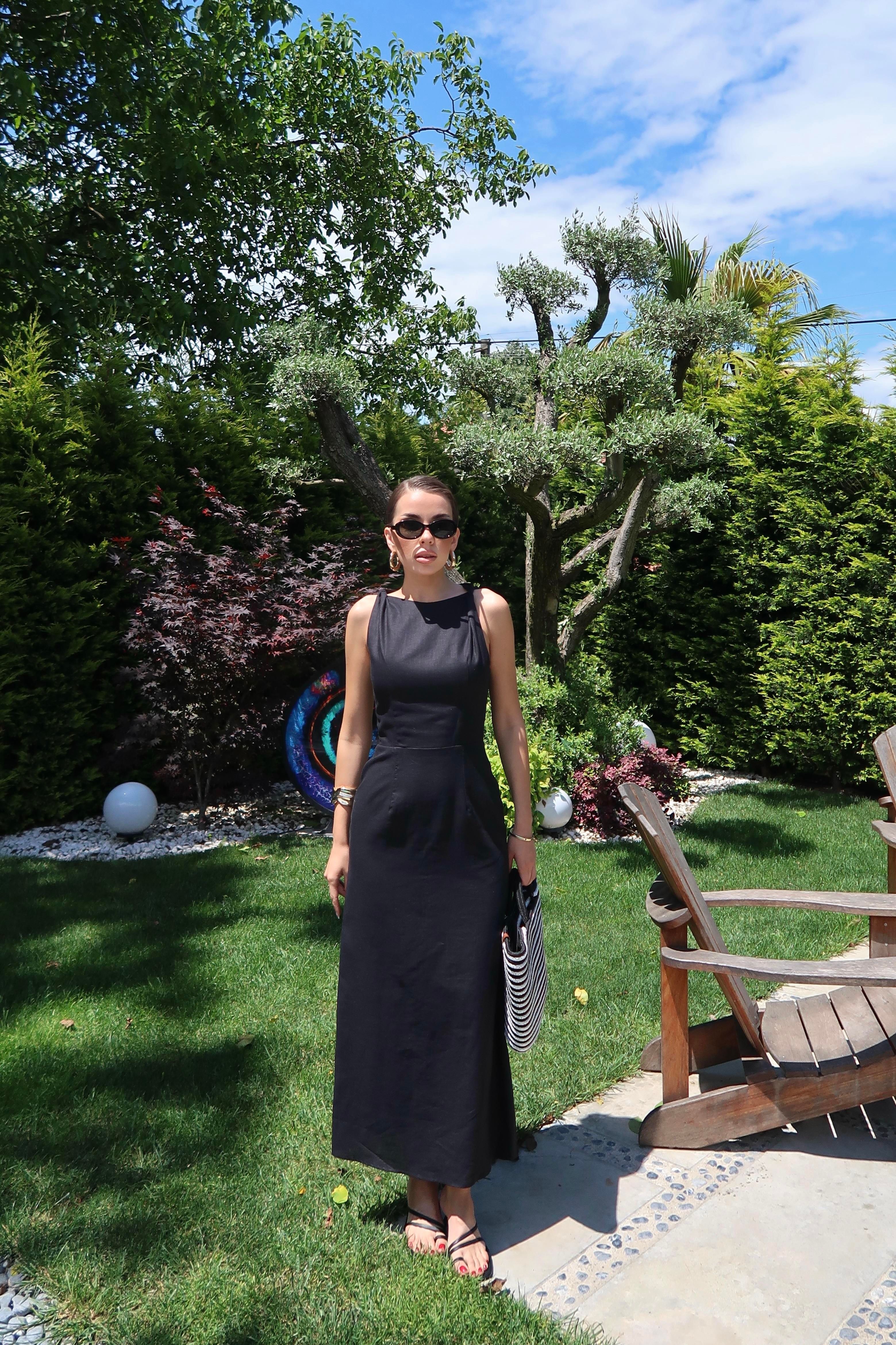 Palma Summer Donna Elbise Siyah