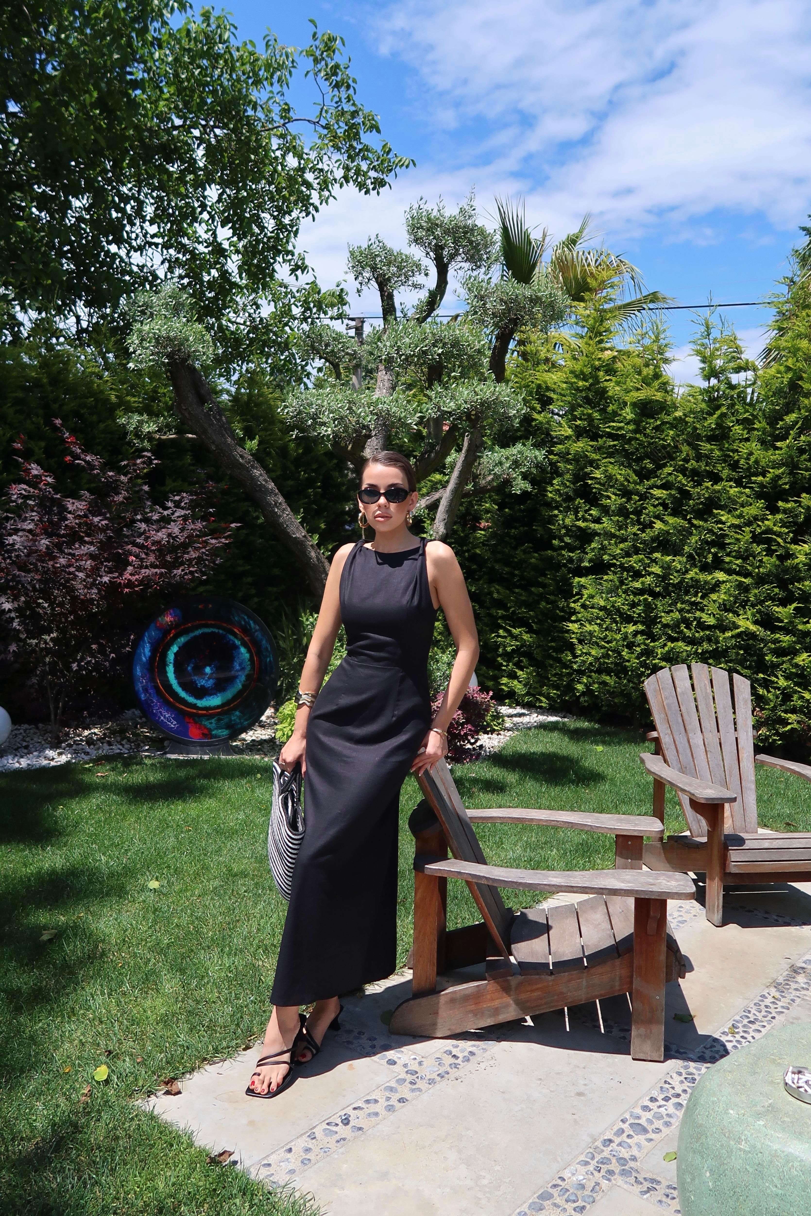 Palma Summer Donna Elbise Siyah