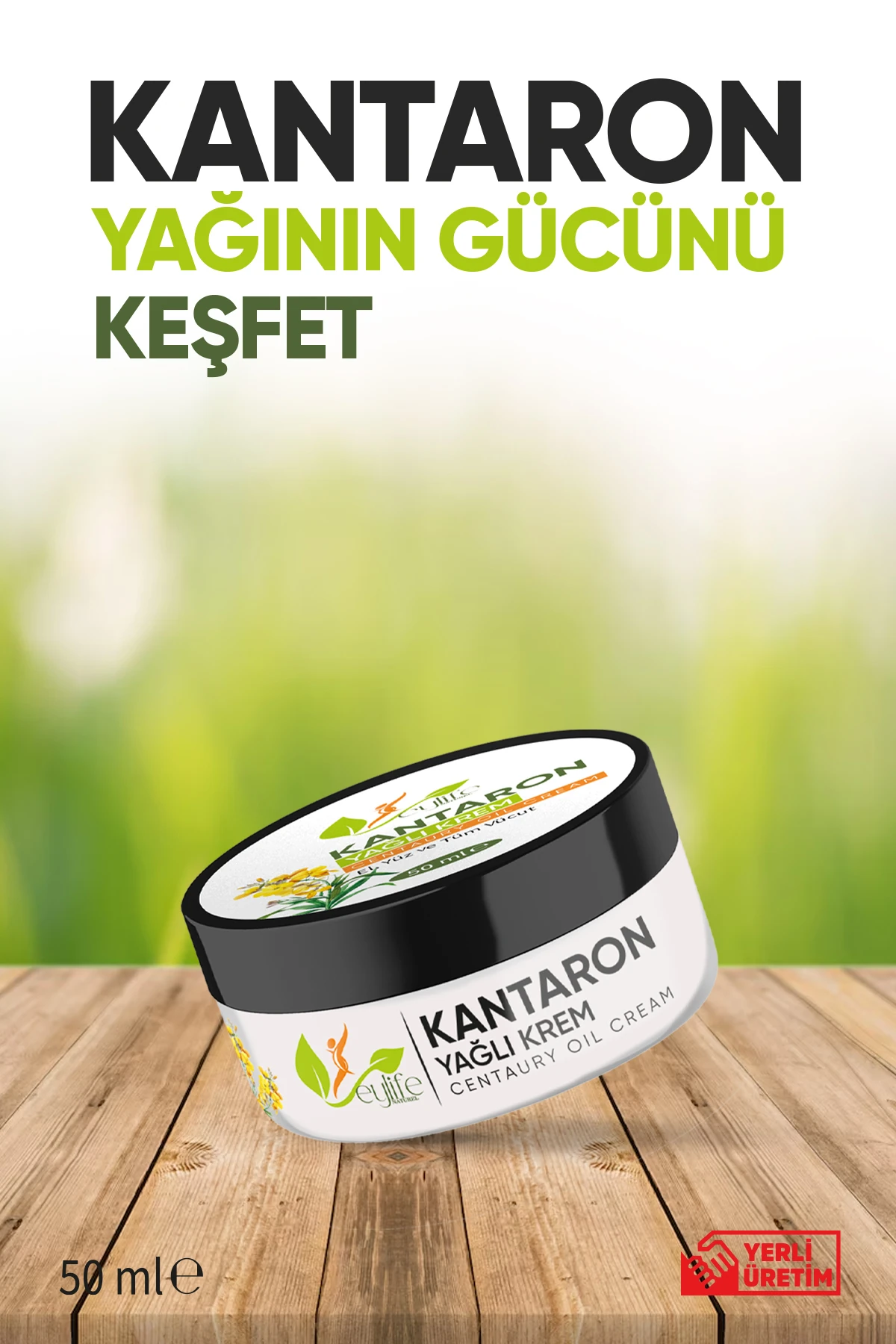 Kantaron Yağlı Krem 50 ml