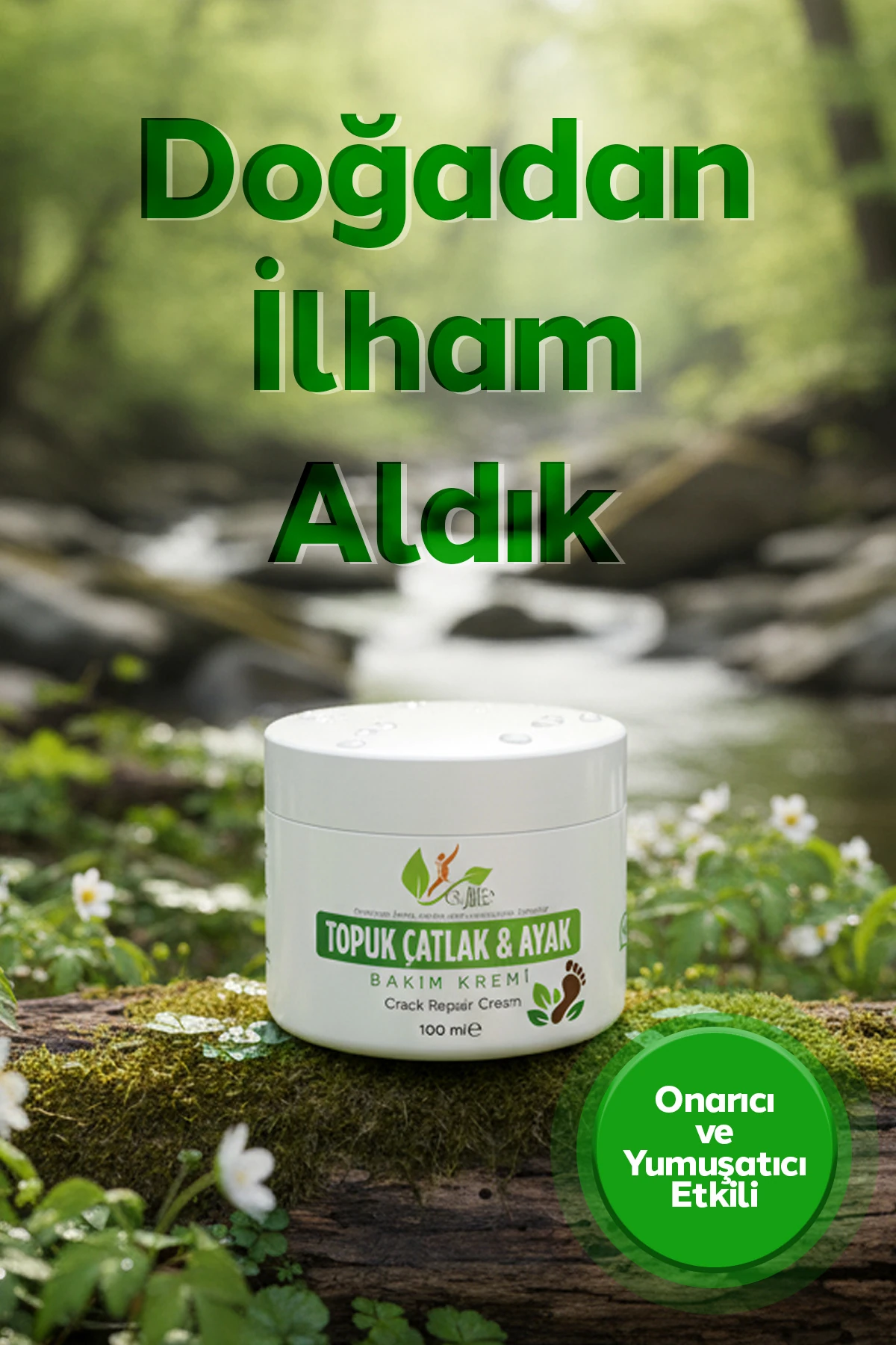 Ayak ve Topuk Çatlak Bakım Kremi 100 ml