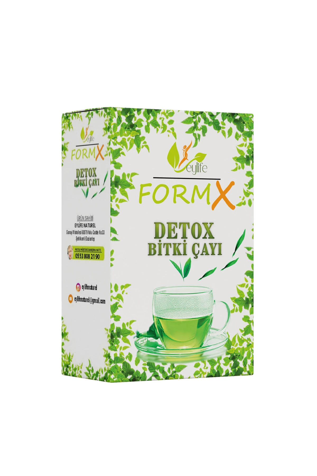 Formx Zayıflamaya Destek Yardımcı Bitkisel Detox Çayı