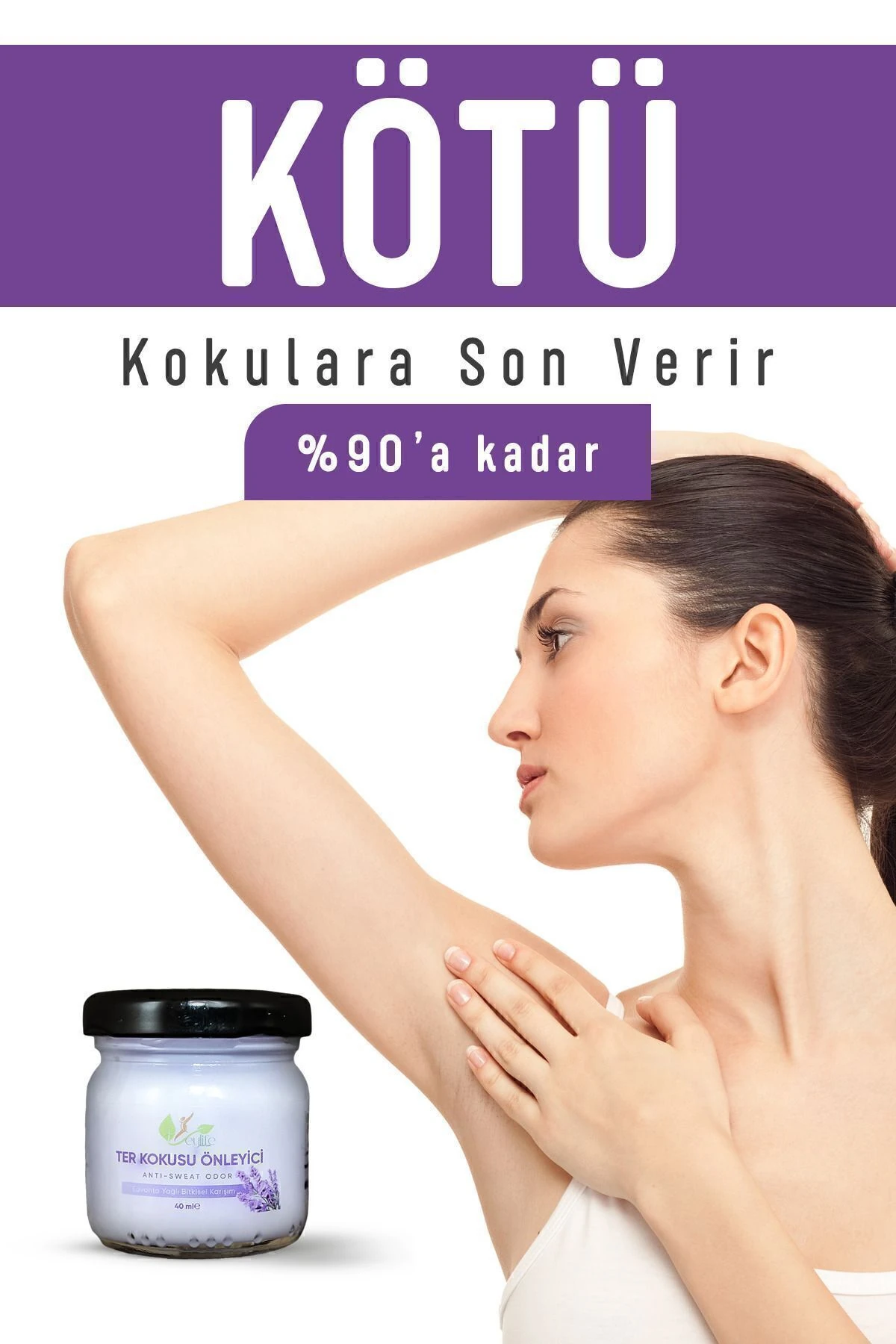 Ter Kokusu Önleyici Lavanta Yağlı 40 ml