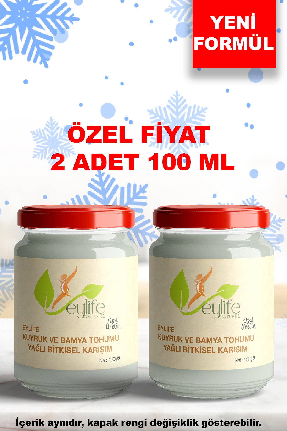 Kuyruk Ve Bamya Tohumu Yağlı Bitkisel Karışım