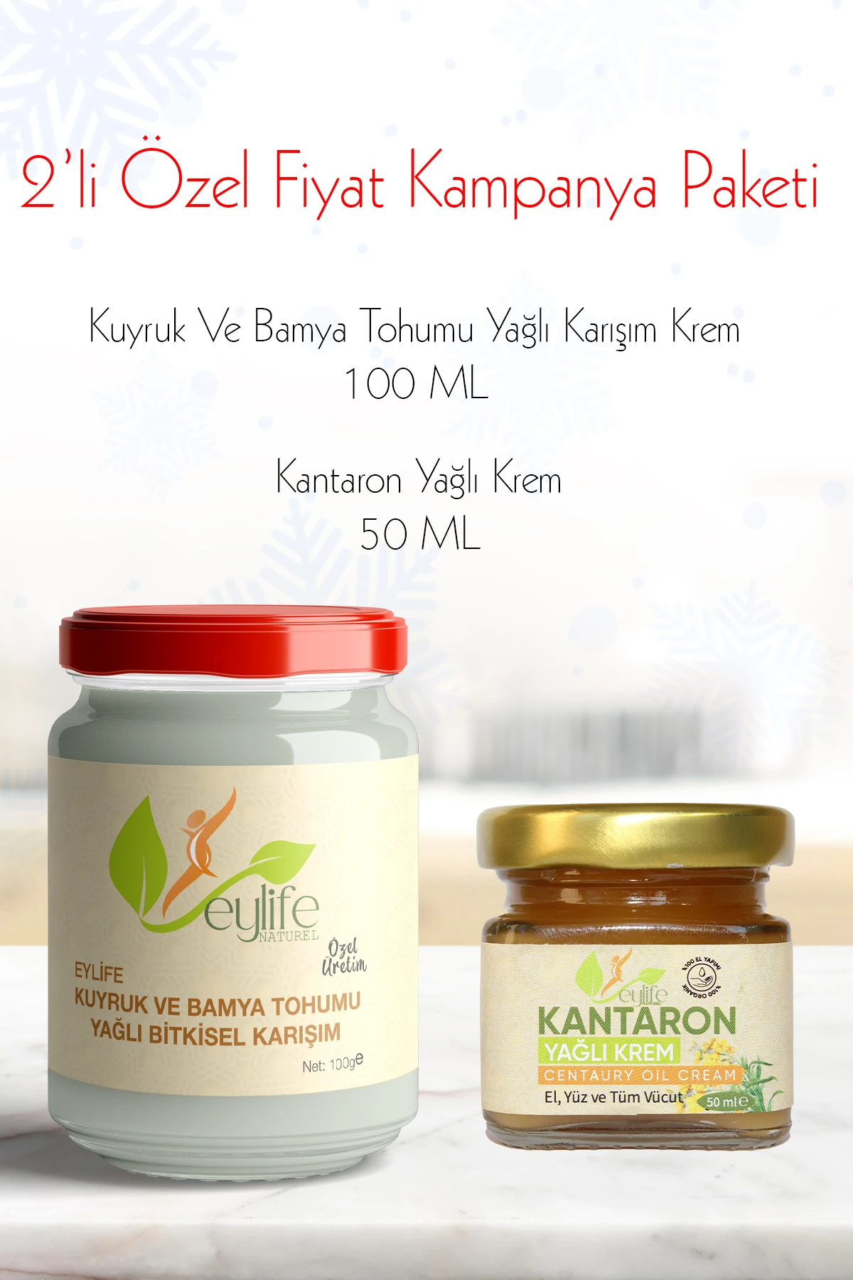 Kuyruk Ve Bamya Tohumu Yağlı Bitkisel Karışım 100 ml