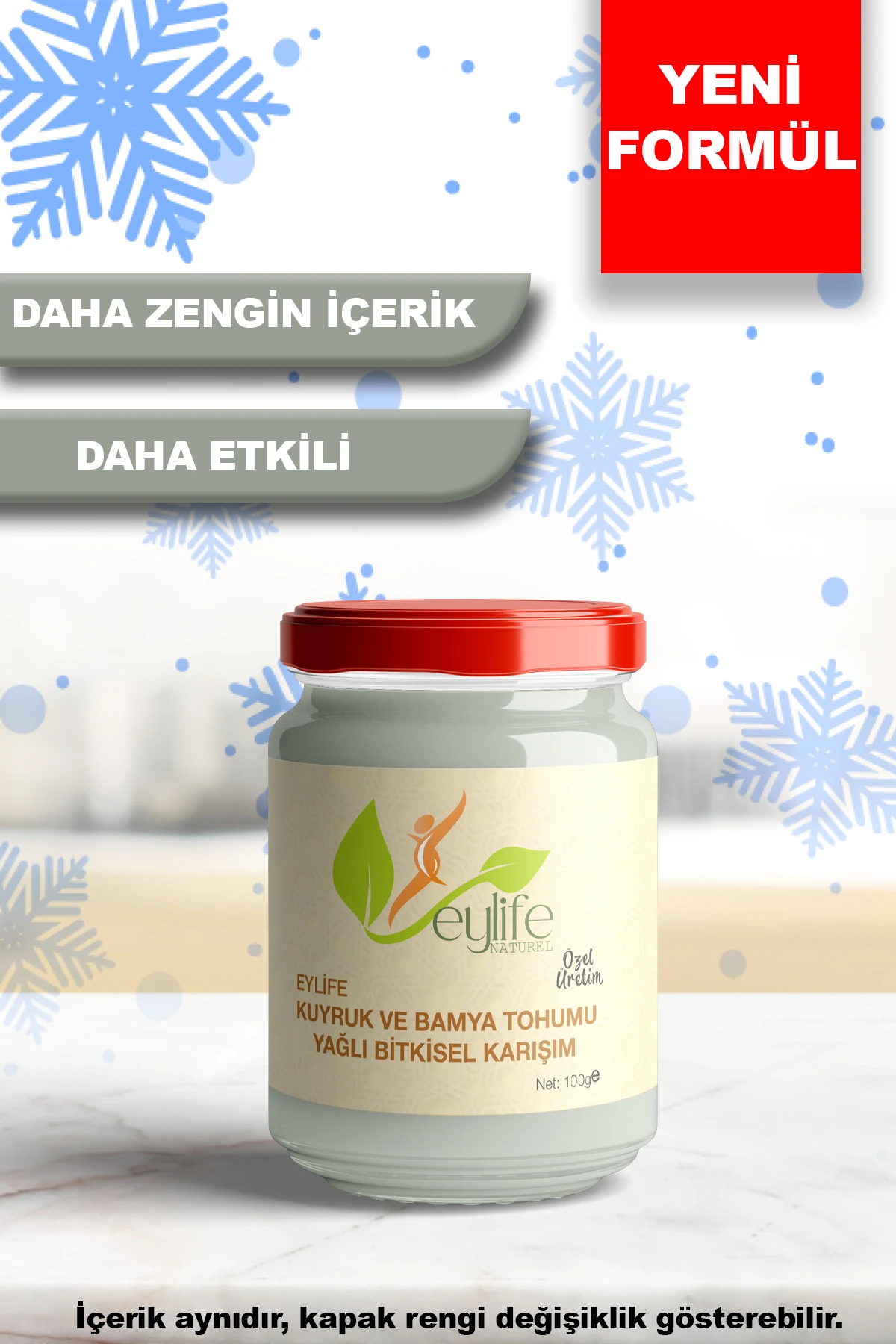 Kuyruk Ve Bamya Tohumu Yağlı Bitkisel Karışım 100 ml