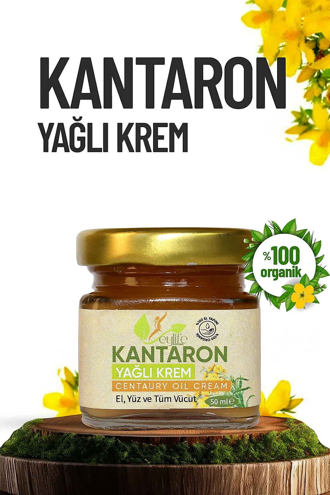 Kantaron Yağlı Krem 50 ML