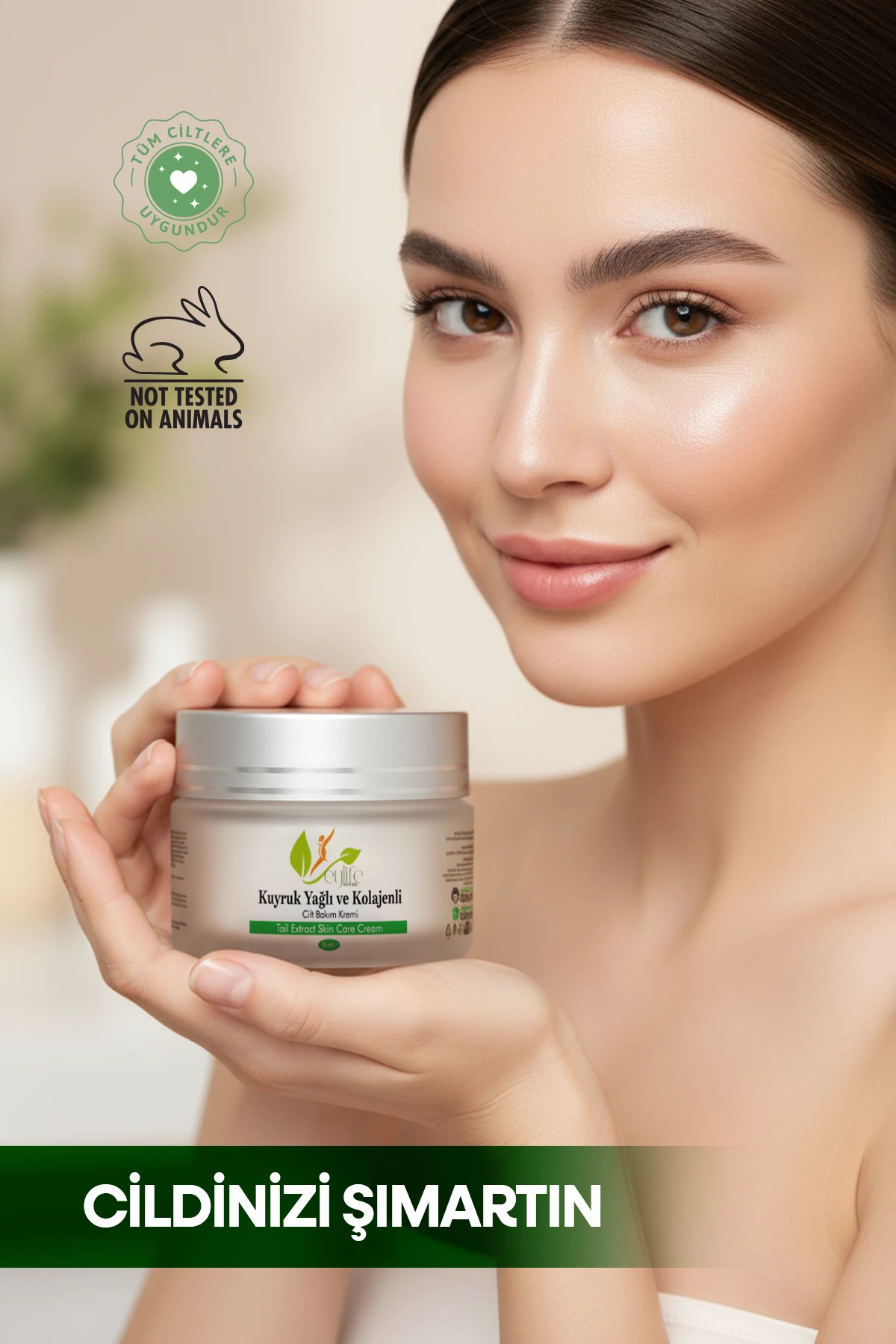 Kuyruk Yağlı ve Kolajenli Cilt Bakım Kremi 50 ml