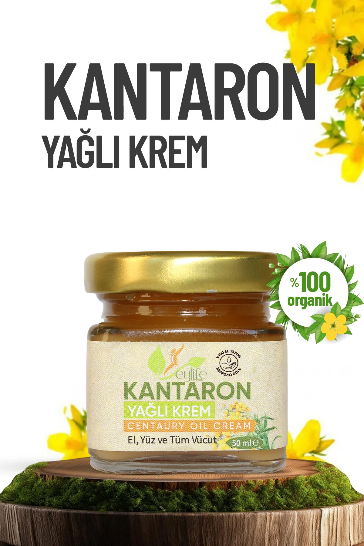 Kantaron Yağlı Krem 50 ML
