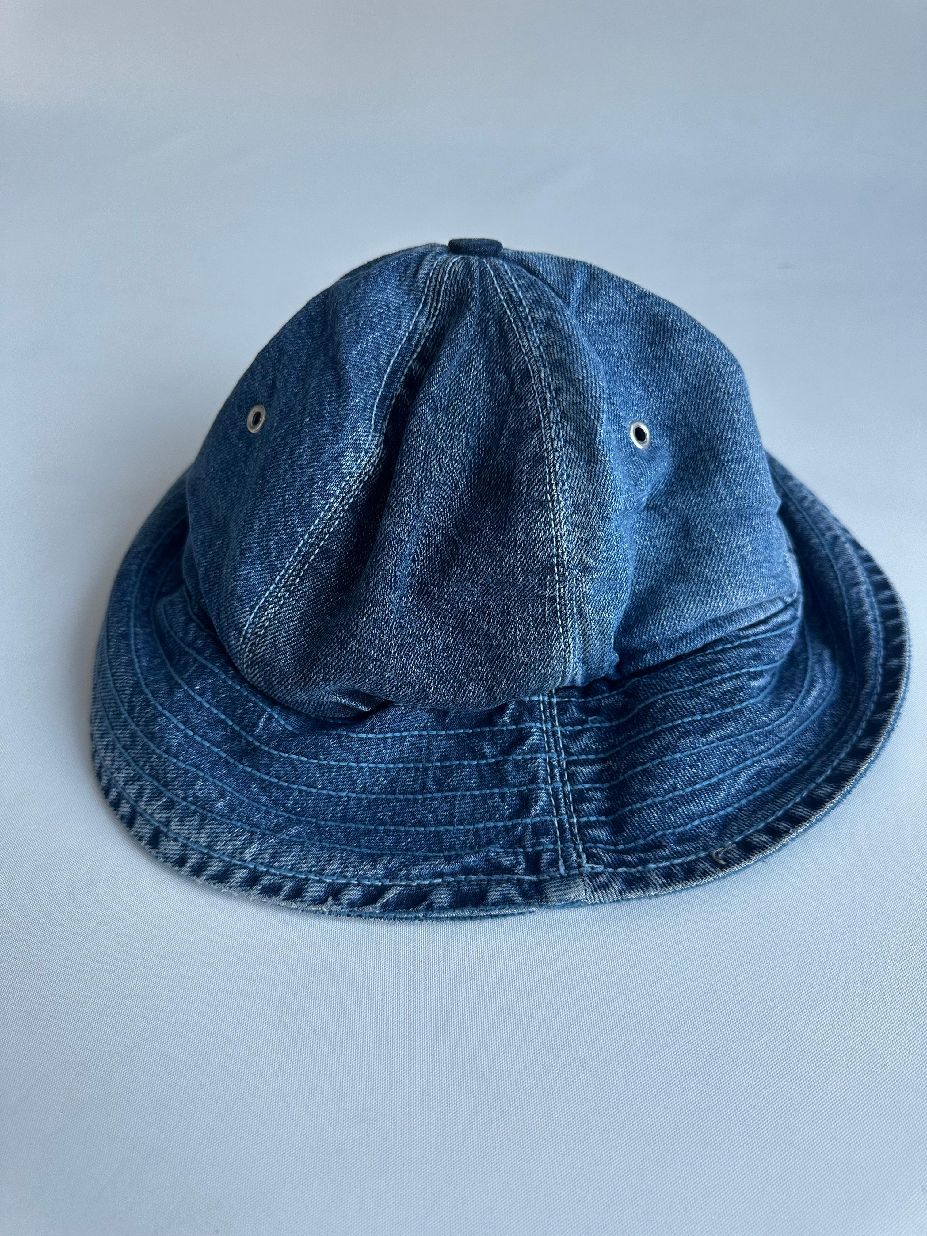 Patchwork Denim Bucket Şapka