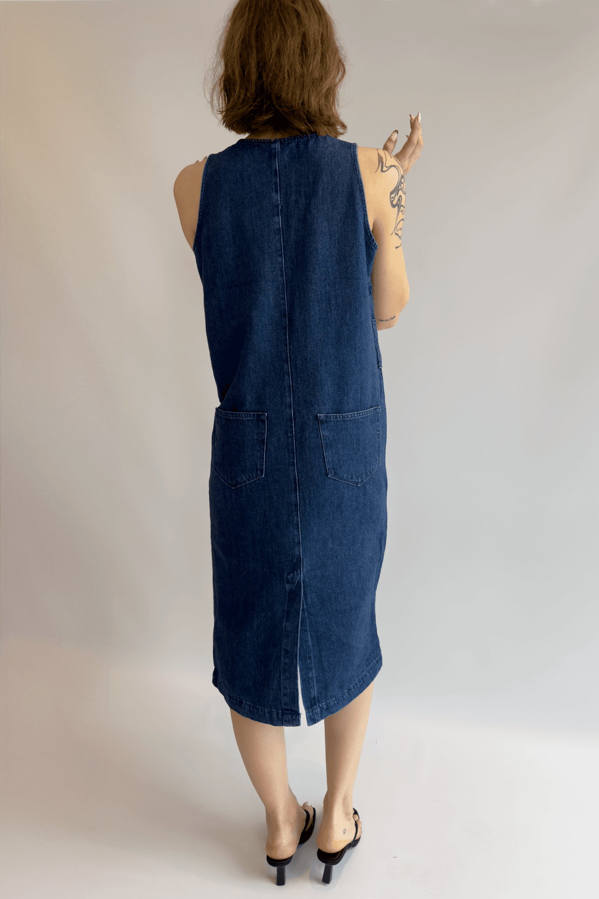 Denim Elbise