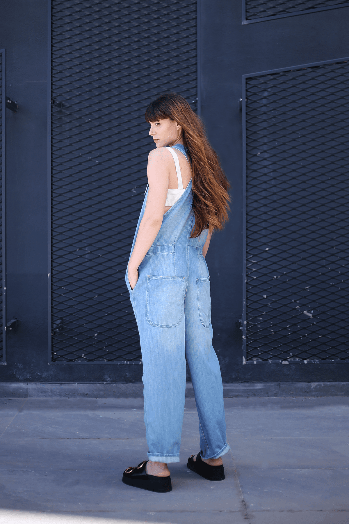 Denim Salopet