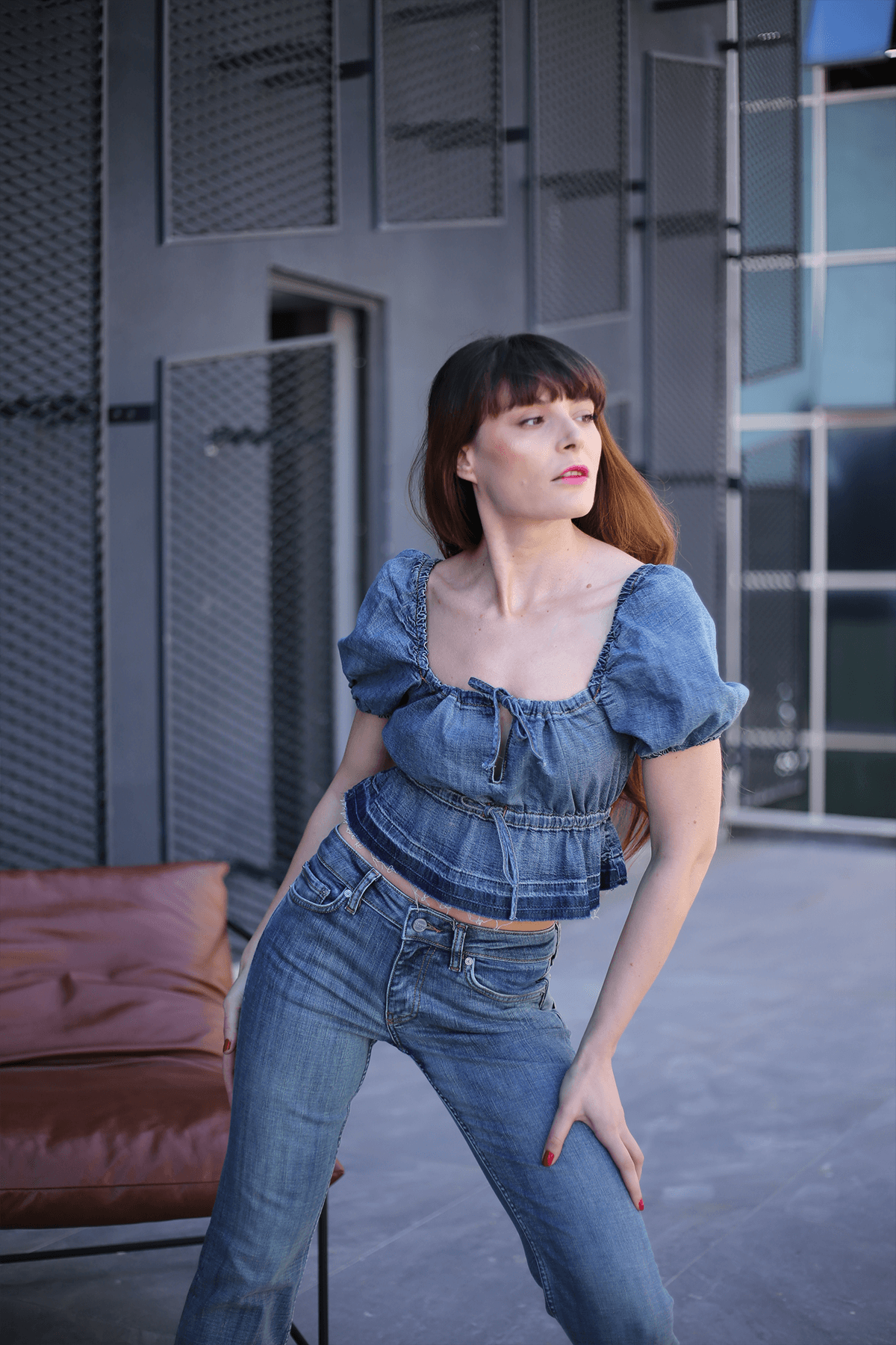 Denim Top