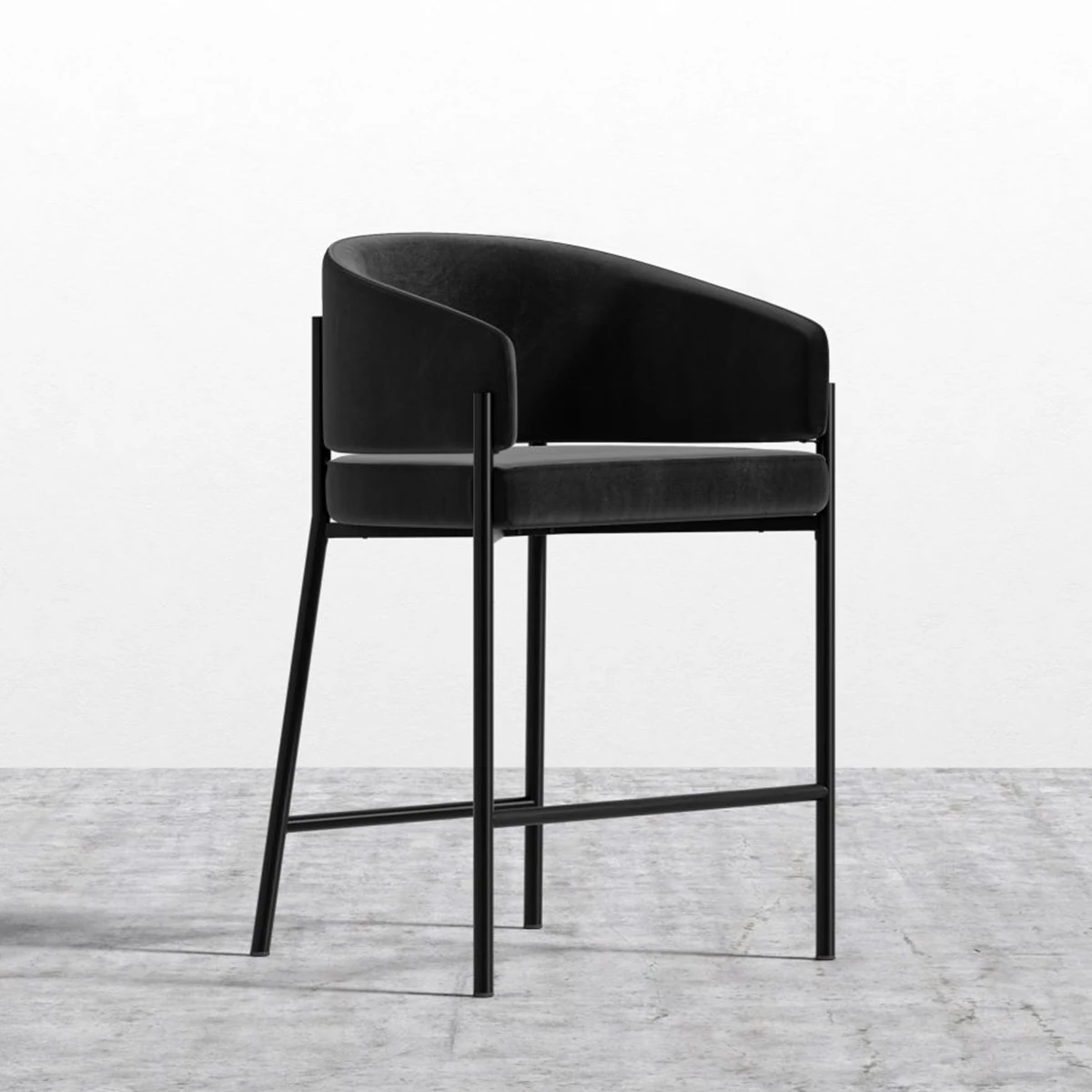 Cross Bar Sandalyesi - Siyah