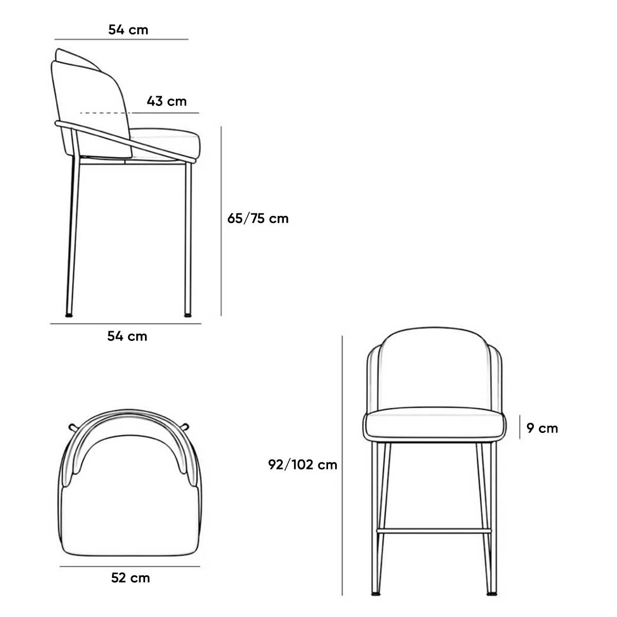 Royaleep Bar Sandalyesi