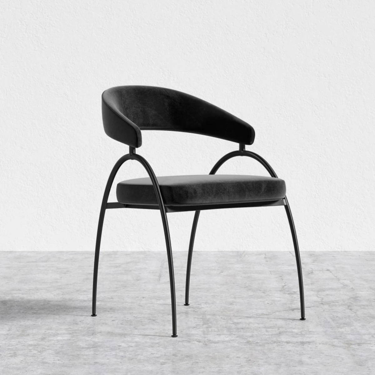 Fork Sandalye - Siyah