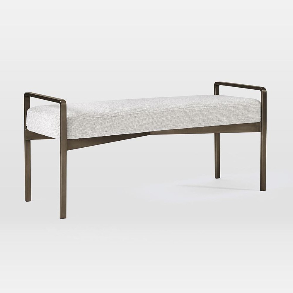 Comfort Metal Bench Puf