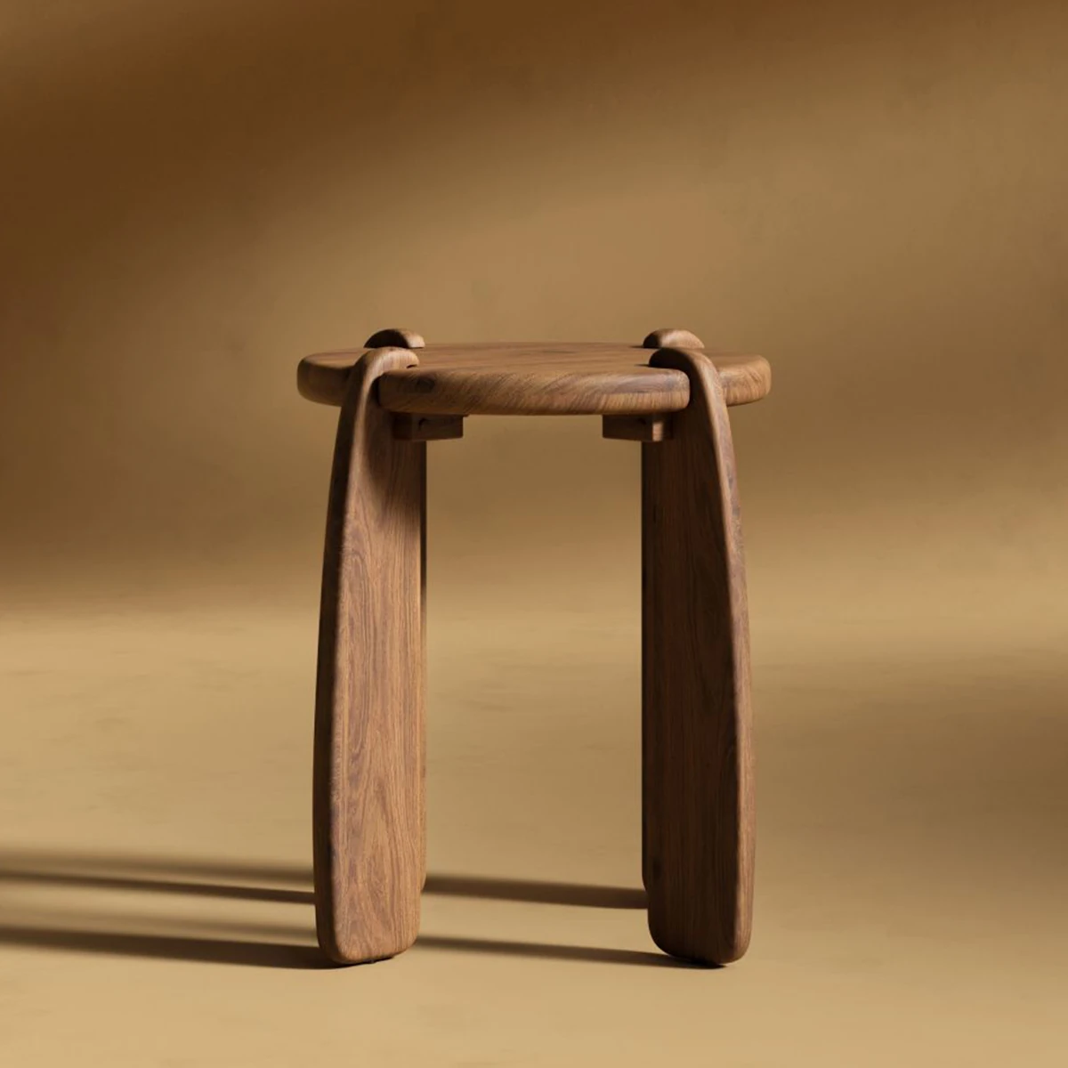 Dor Ahşap Yan Sehpa