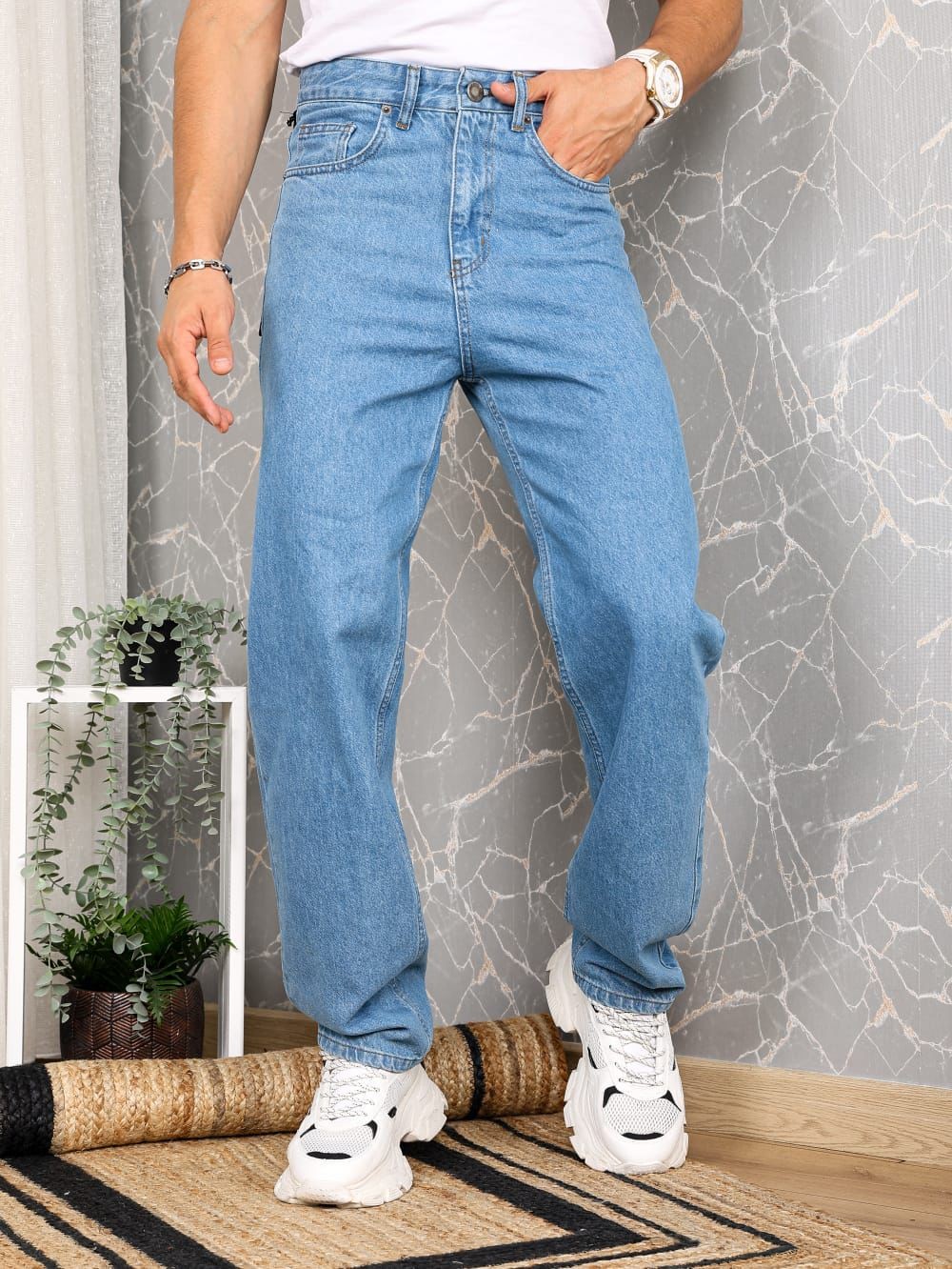 LEWA Baggy Model Pantolon - AÇIK MAVİ