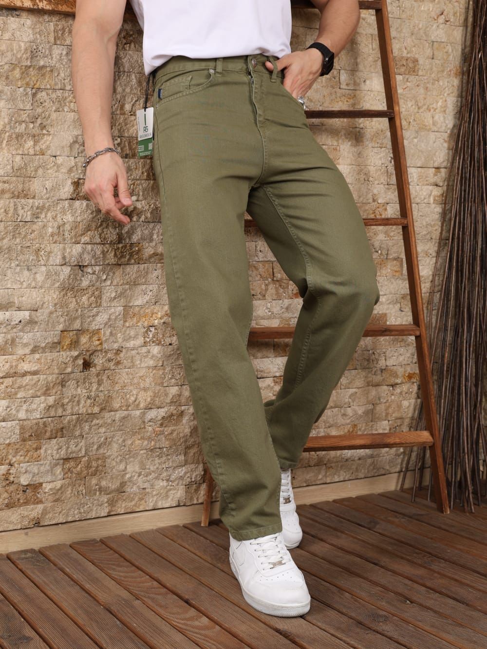 LEWA Baggy Model Pantolon - HAKİ