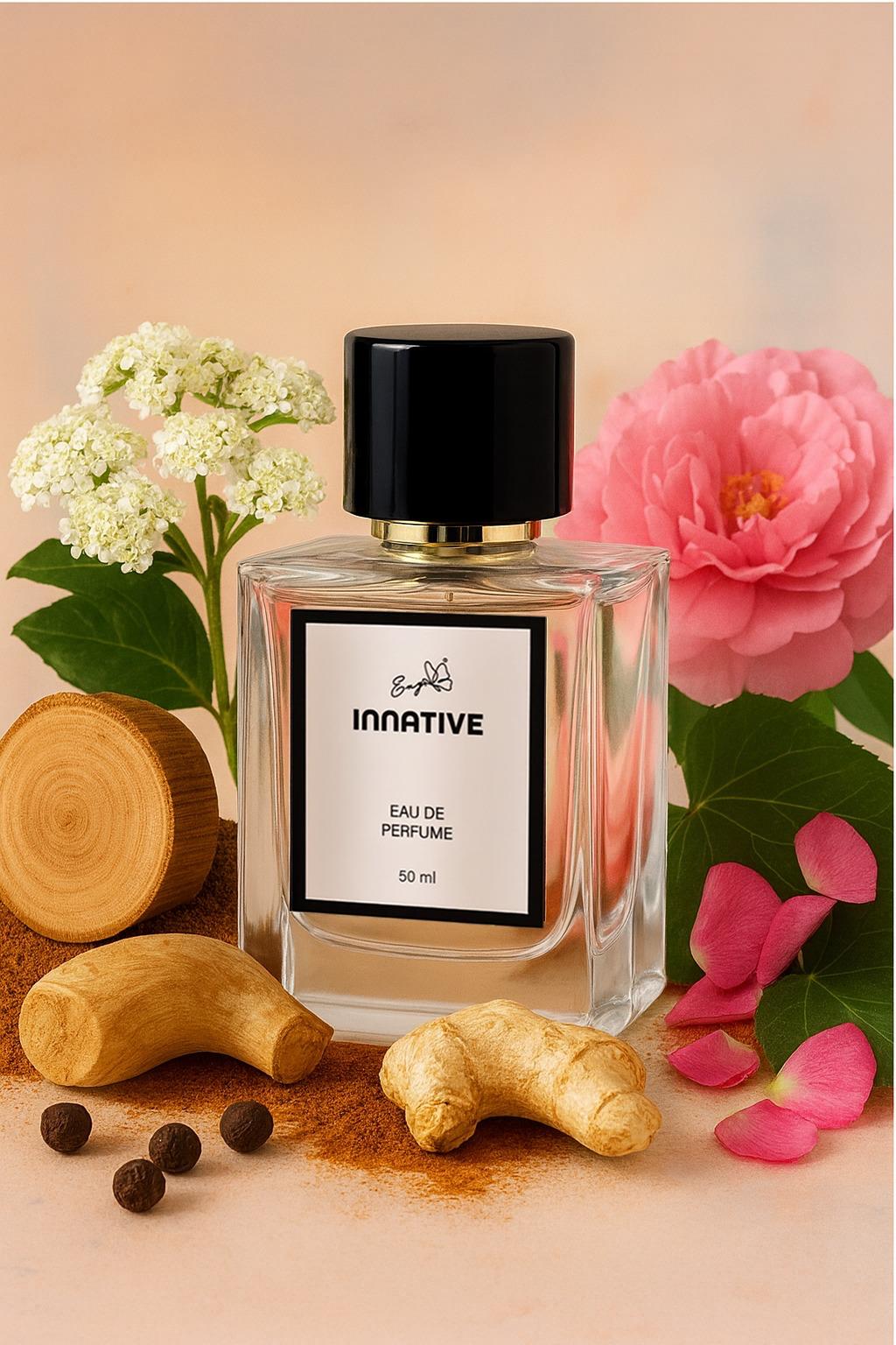 INNATIVE E1001 Eny GOLDEN PETALS Edp 50 ml Yumuşak Gül Kadın Parfümü