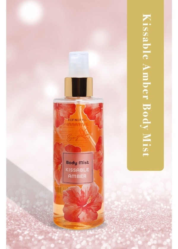 Elif Nur Yel Eny Body Mist Kissable Amber Vücut Spreyi 200ml image