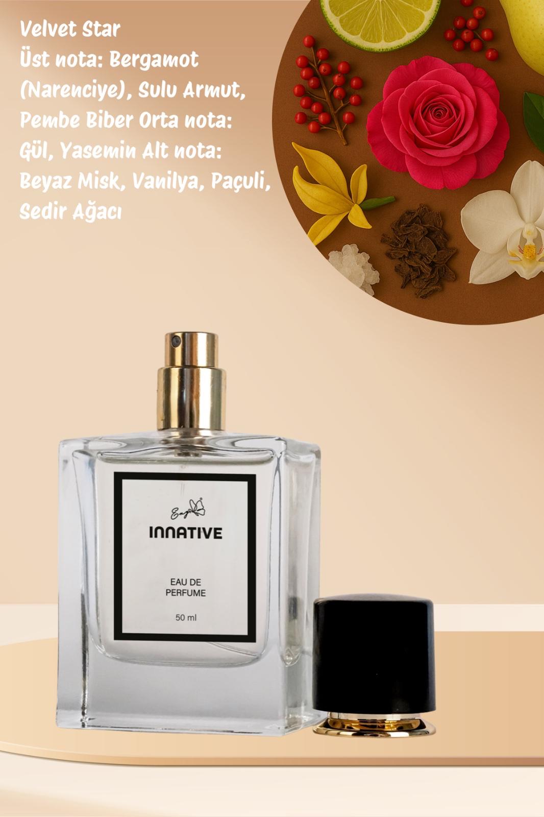 INNATIVE E3003 Eny VELVET STAR Edp 50 ml Narenciye-Gül Kadın Parfümü
