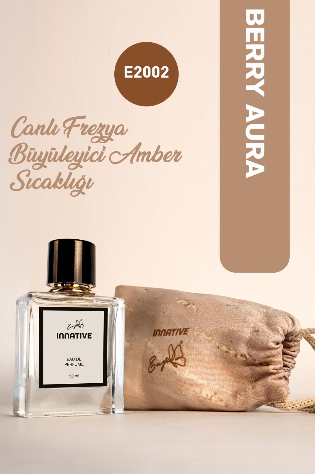 INNATIVE E2002 Eny BERRY AURA Edp 50 ml Sulu Armut Ve Taze Çiçekler Kadın Parfümü