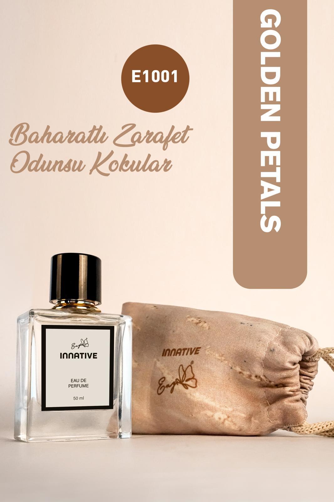 INNATIVE E1001 Eny GOLDEN PETALS Edp 50 ml Yumuşak Gül Kadın Parfümü