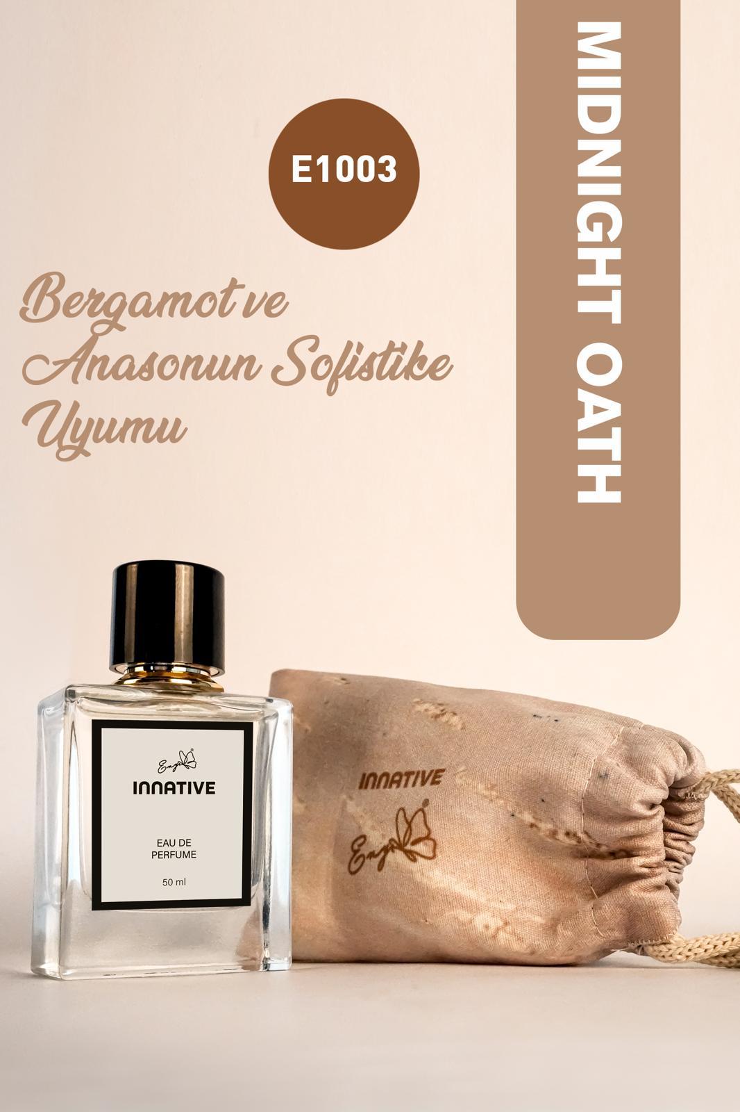 INNATIVE E1003 Eny MIDNIGHT OATH Edp 50 ml Taze Turunç-Odunsu Erkek Parfümü