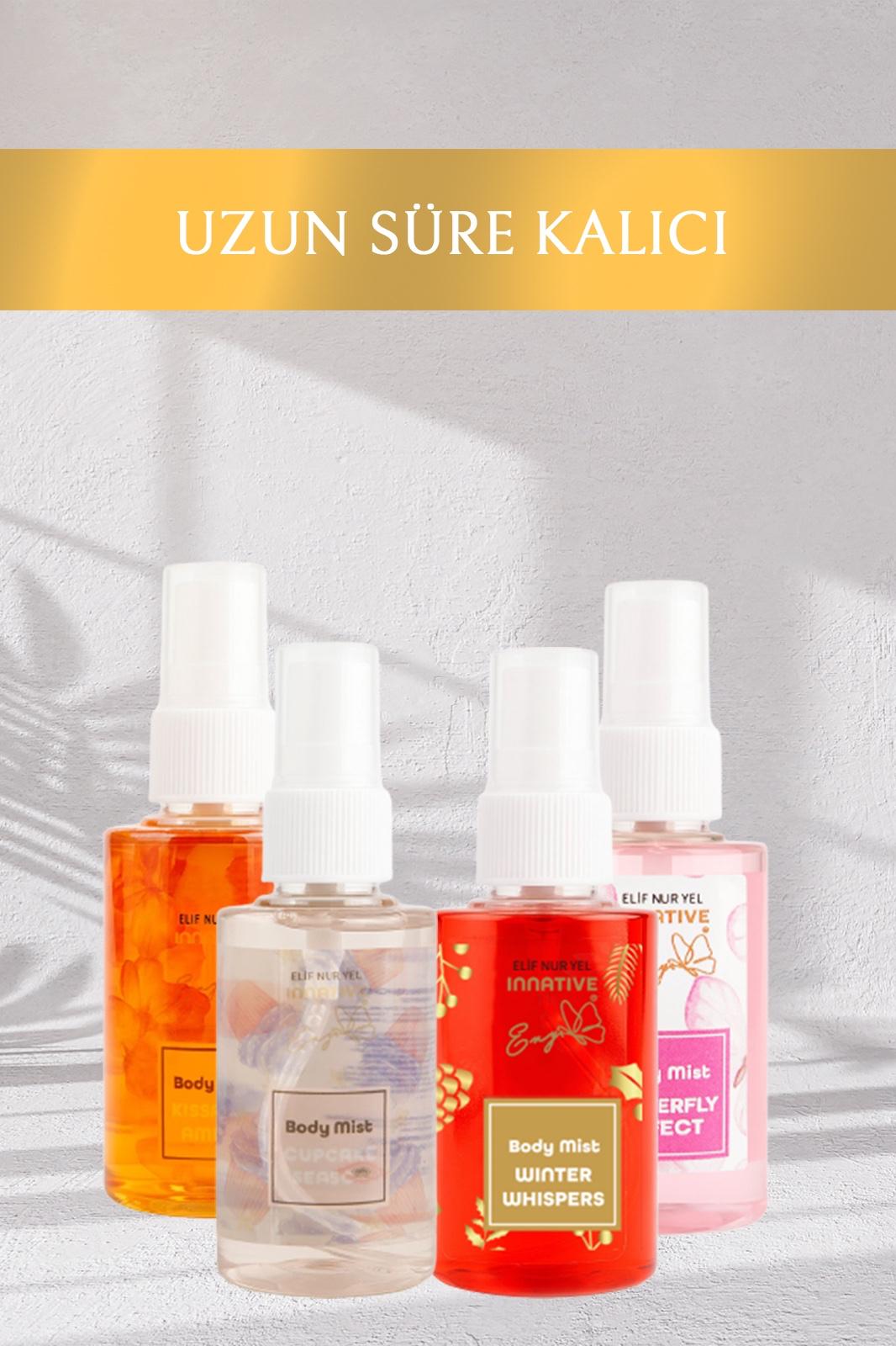 INNATIVE ENY Çiçeksi Kokular Seyahat Boy Çanta Seti 4x50ml