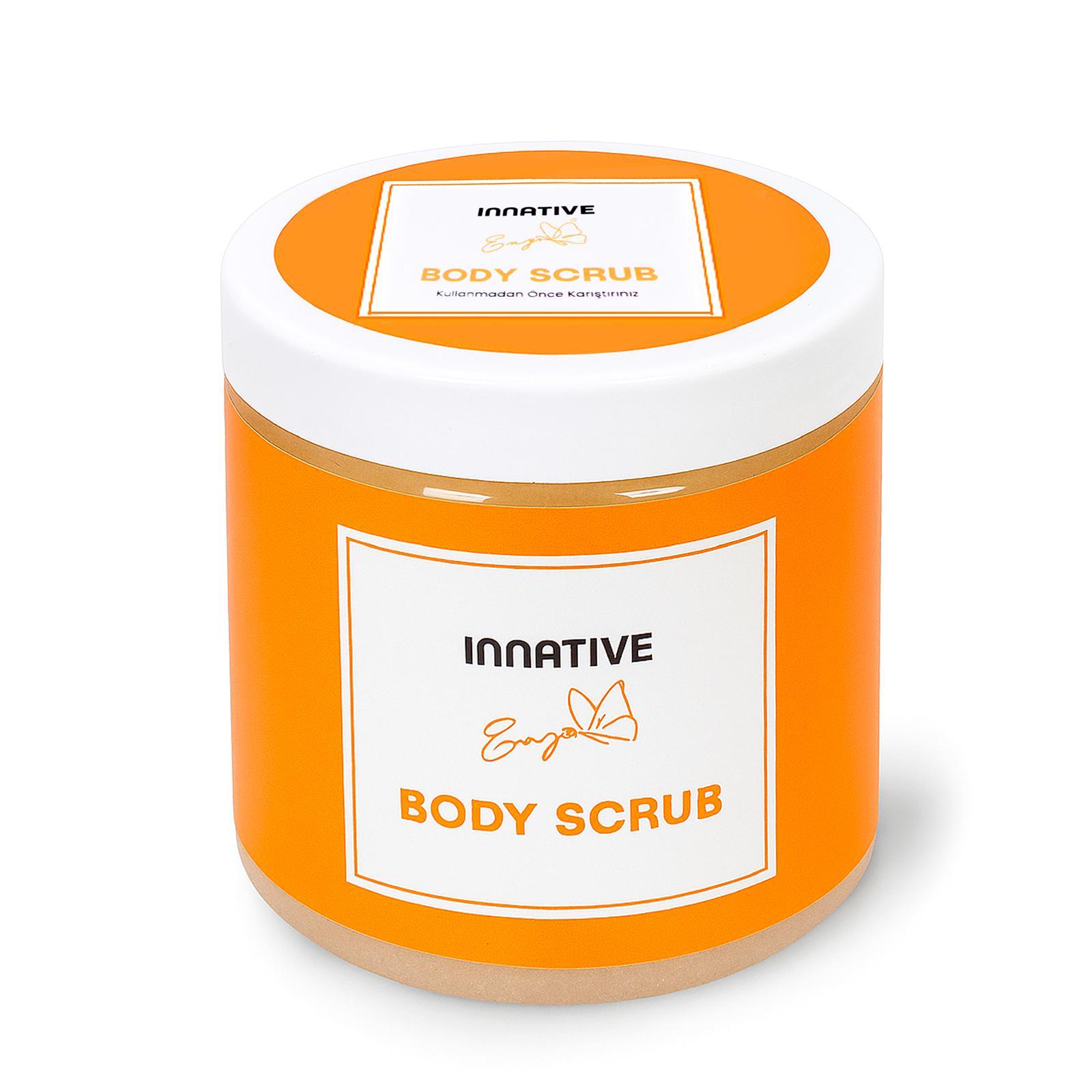 INNATIVE ENY Nemlendirici, Besleyici, Batık Gidermeye yardımcı ve Arındırıcı Vücut Peeling 300gr