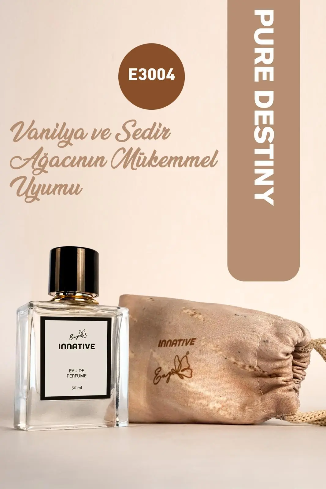 INNATIVE E3004 Eny PURE DESTINY Edp 50 ml Portakal-Yasemin Kadın