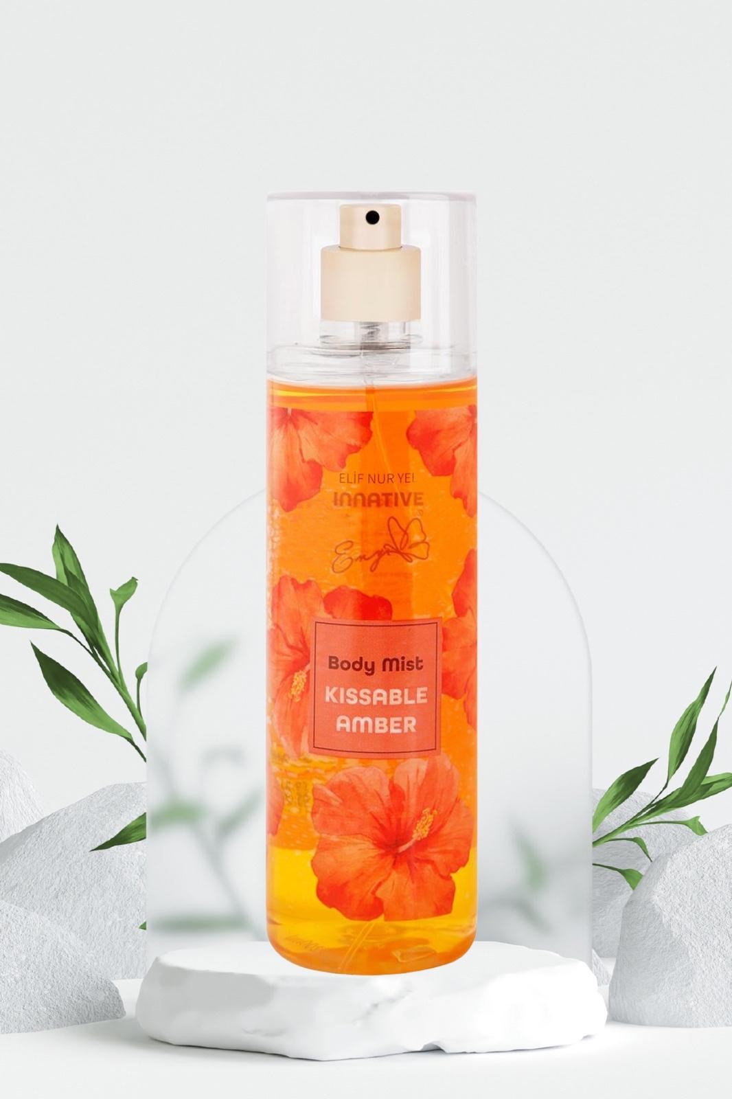 2x Elif Nur Yel Eny Body Mist Cupcake & Kissable Amber Vücut Spreyleri
