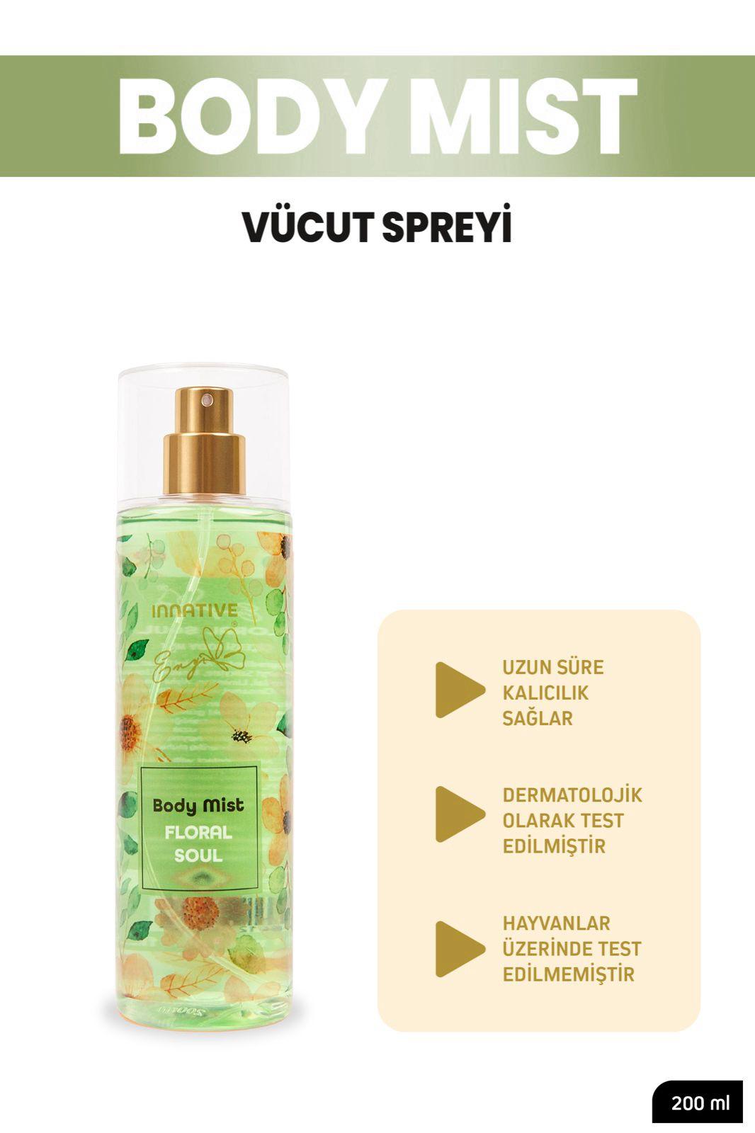 Elif Nur Yel Eny Body Mist Floral Soul Vücut Spreyi 200ml
