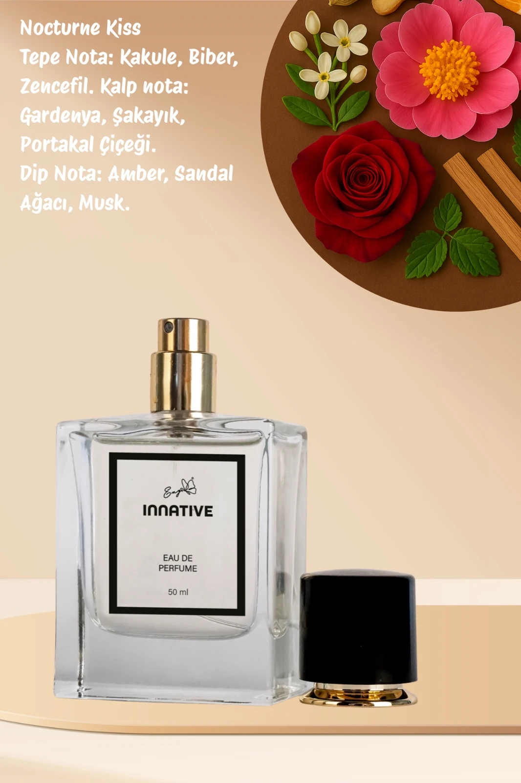 E3001 Eny NOCTURNE KISS Edp 50 ml Kadın Parfümü