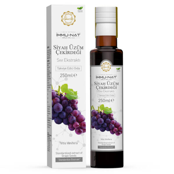 SİYAH ÜZÜM ÇEKİRDEĞİ SIVI EKSTRAKTI 250 ML