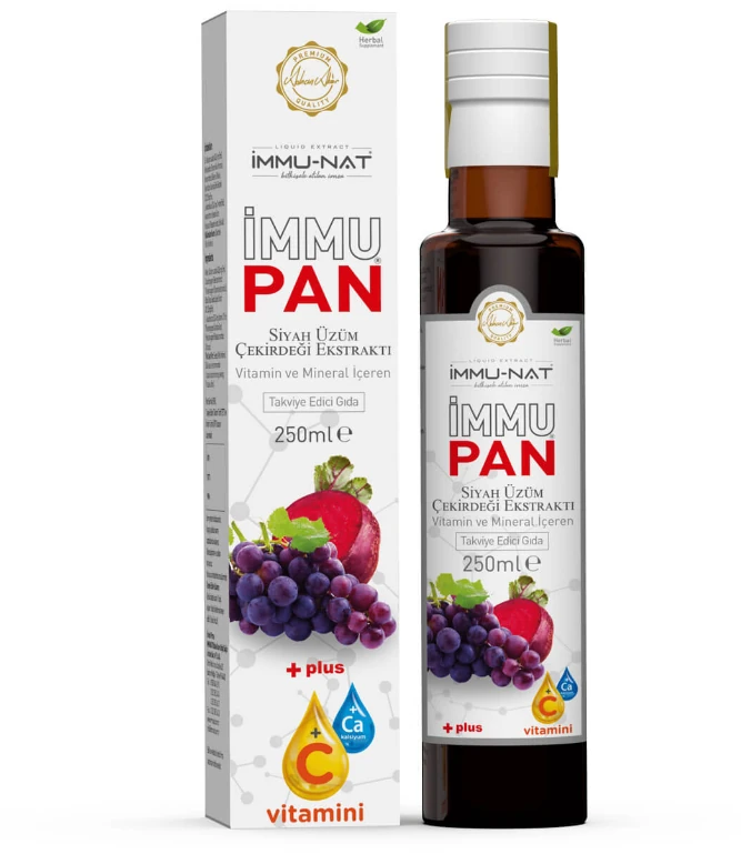  İmmu Pan Siyah Üzüm Çekirdeği