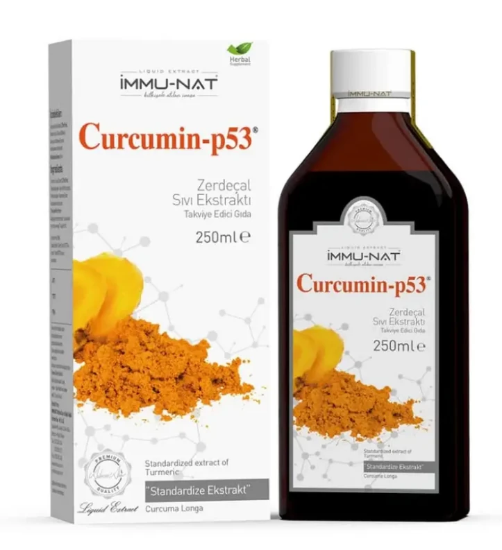 CURCUMIN P53 ZERDEÇAL SIVI EKSTRAKTI 250 ML