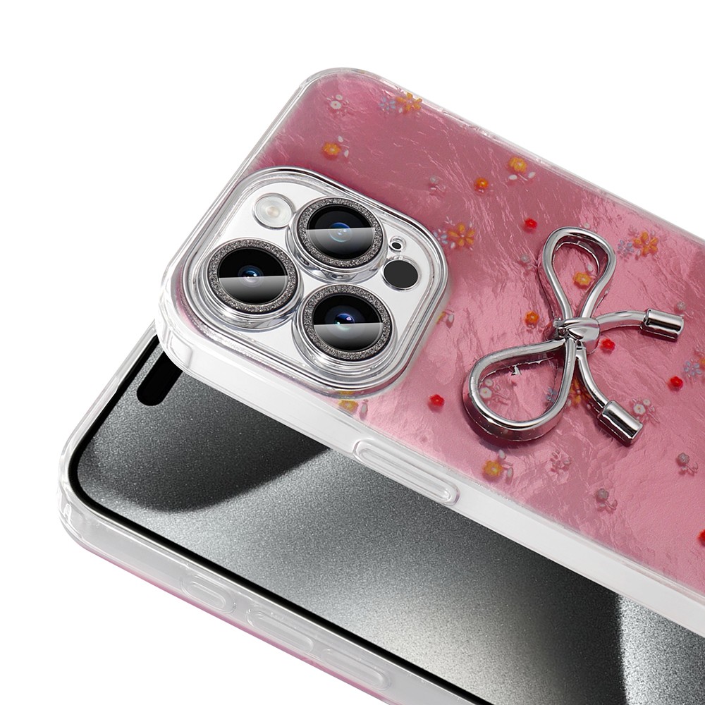 Apple iPhone 15 Pro Kılıf Kamera Korumalı Figürlü Zore Ponti Silikon Kapak