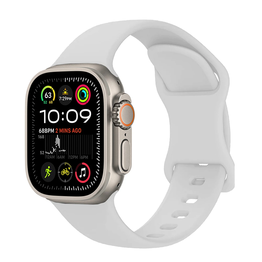 Apple Watch Ultra 49mm Zore KRD-131 Silikon Kordon Strap Kayış