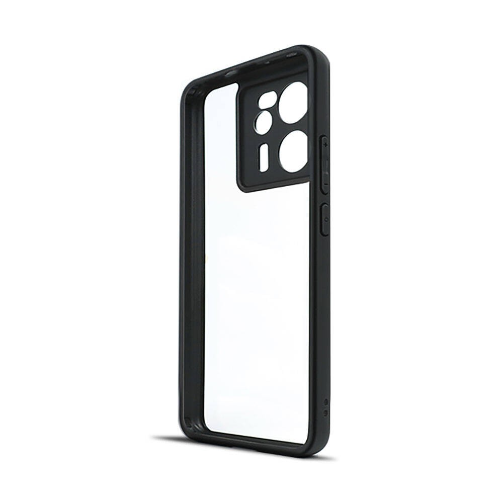 Xiaomi Mi 13T Pro Kılıf Kamera Korumalı Şeffaf Arka Yüzey Zore New Roll Kapak
