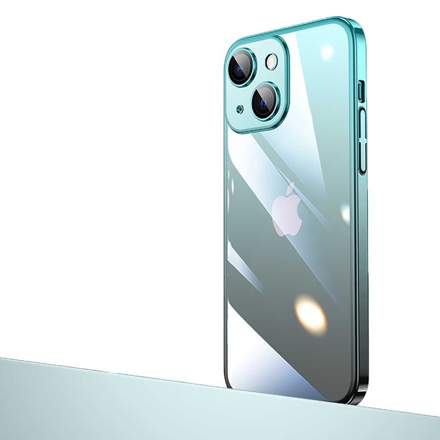 Apple iPhone 14 Plus Kılıf Parlak Renk Geçişli Kamera Korumalı Zore Senkron Kapak
