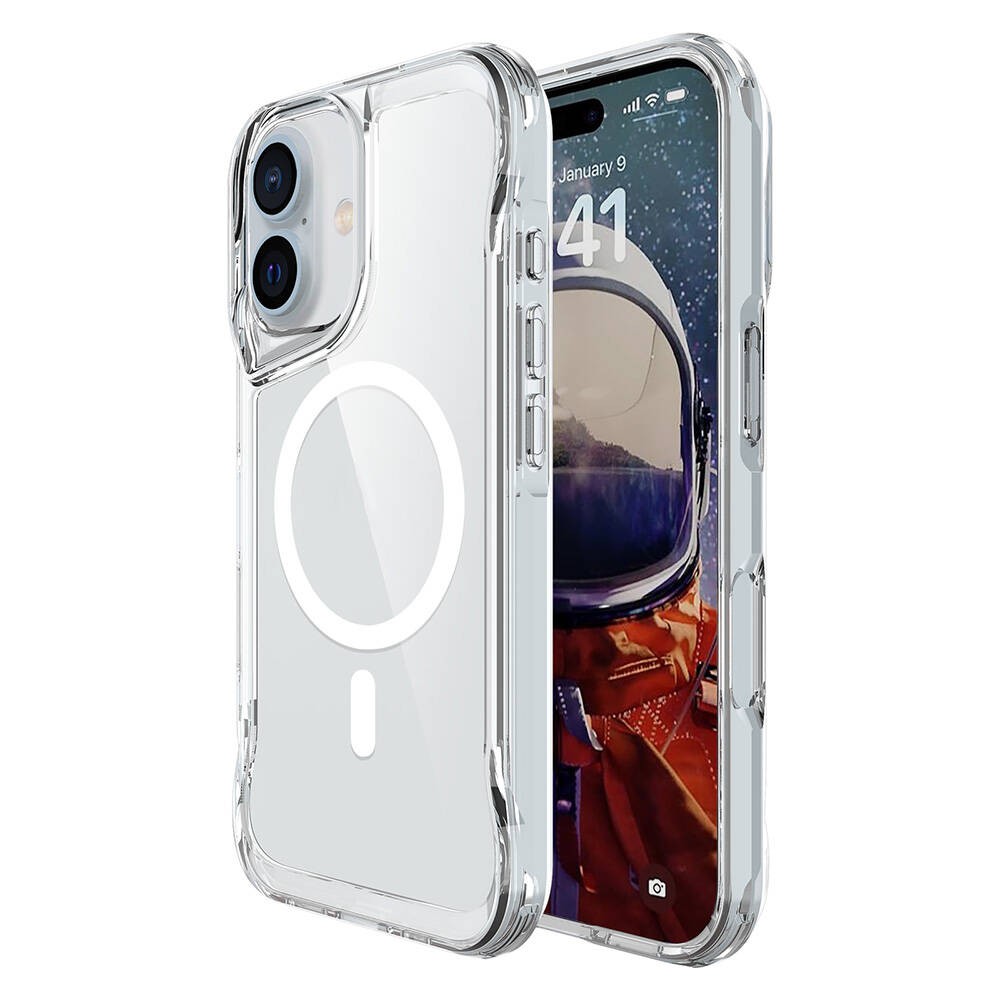 Apple iPhone 16 Plus Kılıf Zore M-safe Şarj Özellikli T-Max M-safe Kapak