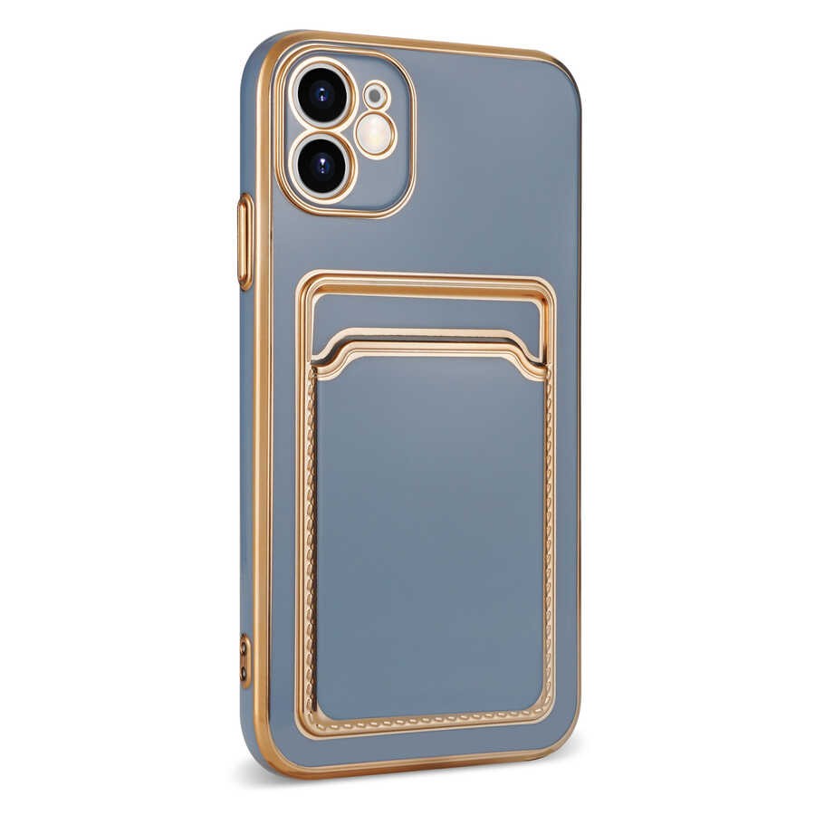 Apple iPhone 11 Kılıf Zore Bark Kartlıklı Kapak